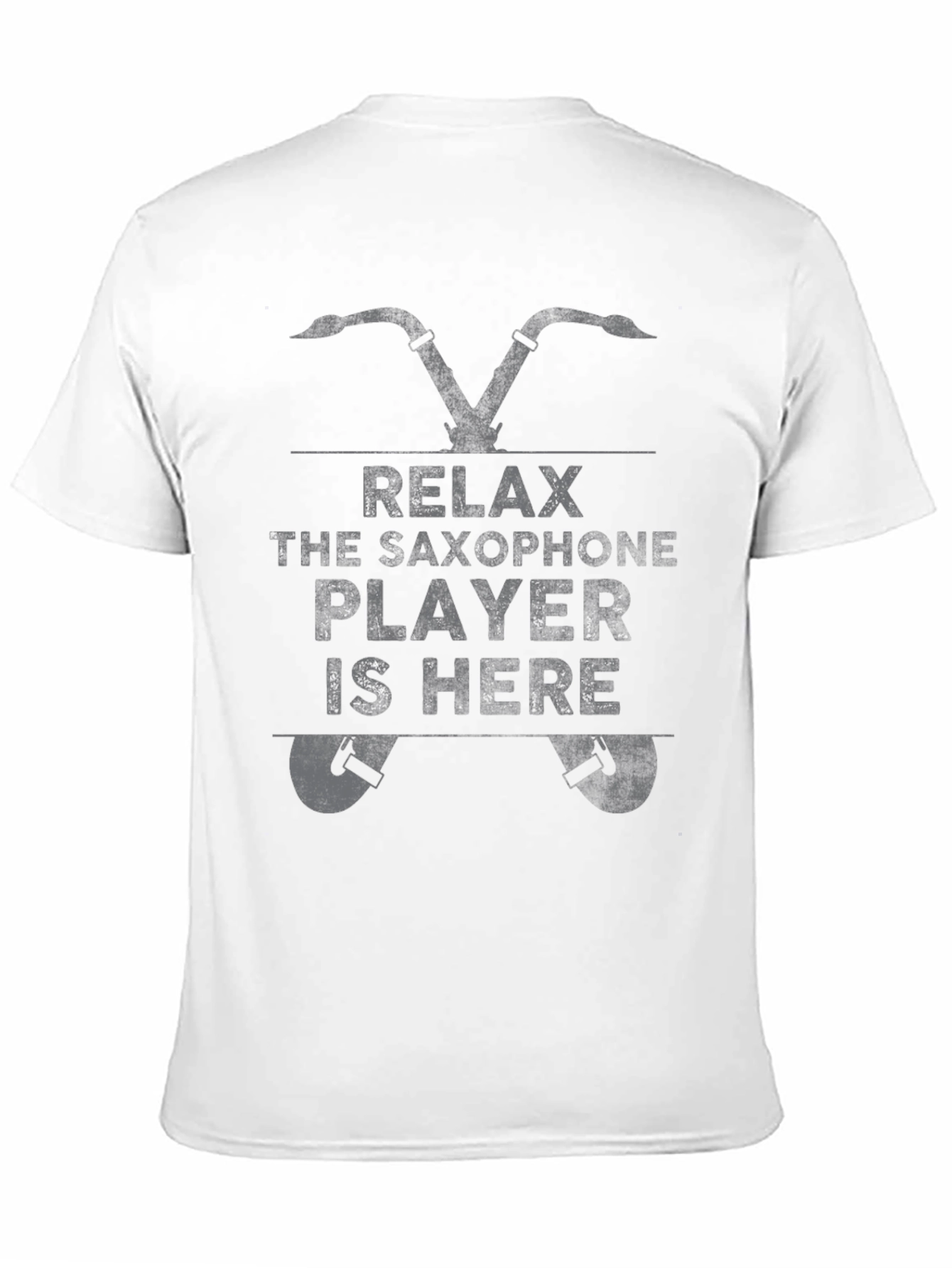 Relax Saxophone Player Novelty T-Shirt