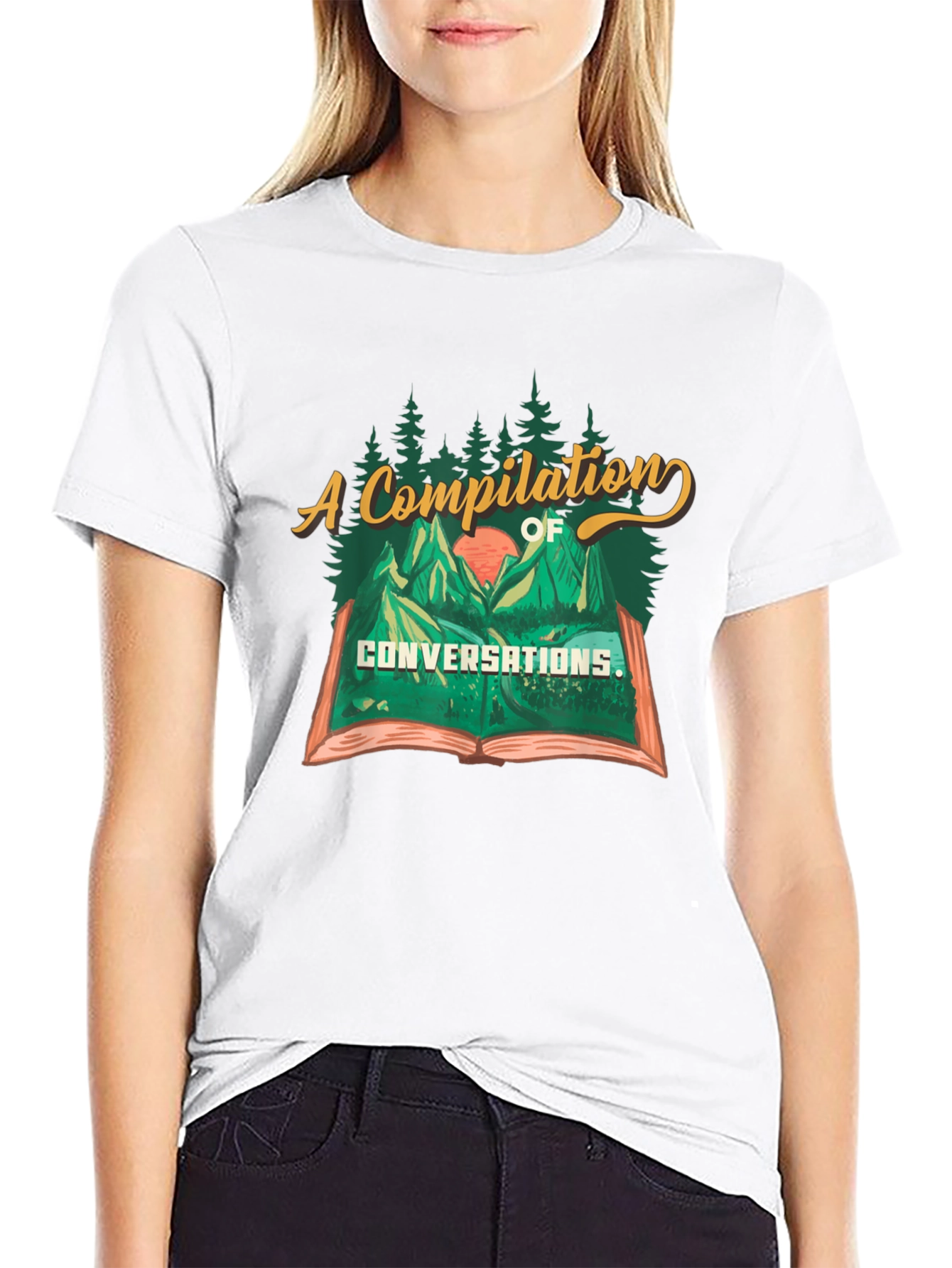 A Compilation of Conversations Graphic Tee