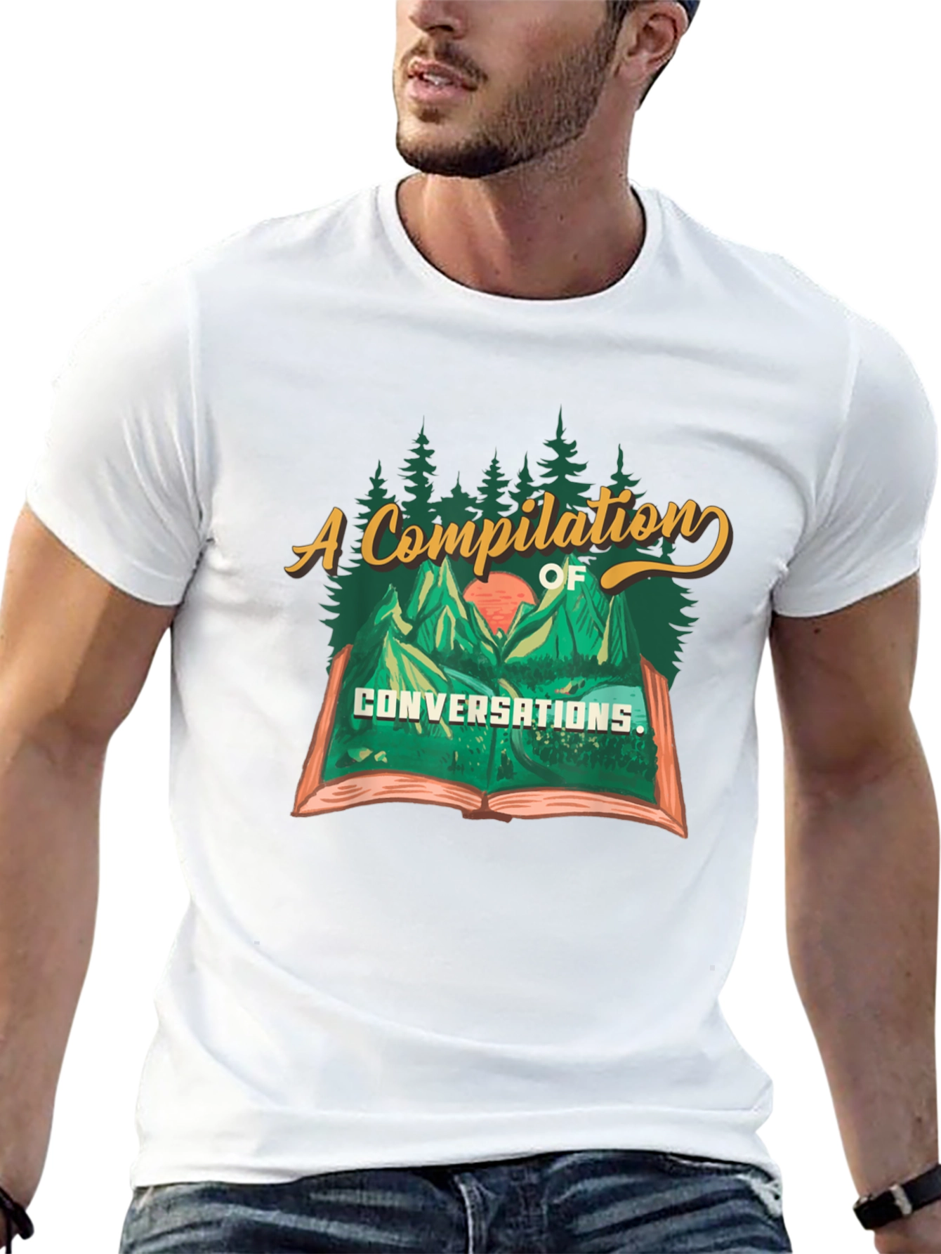 A Compilation of Conversations Graphic Tee