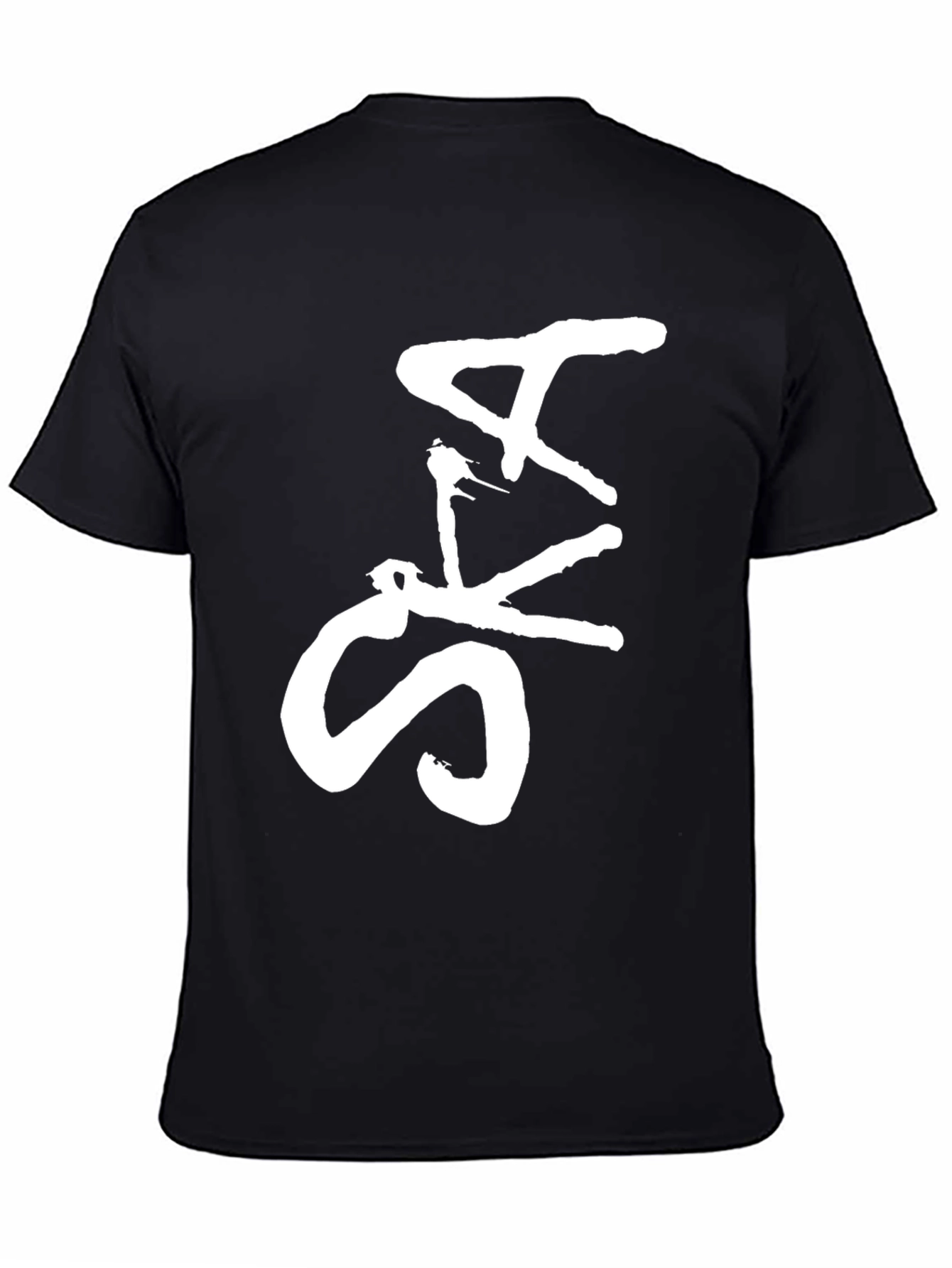 Ska Music Graphic Tee - Black Cotton T-Shirt