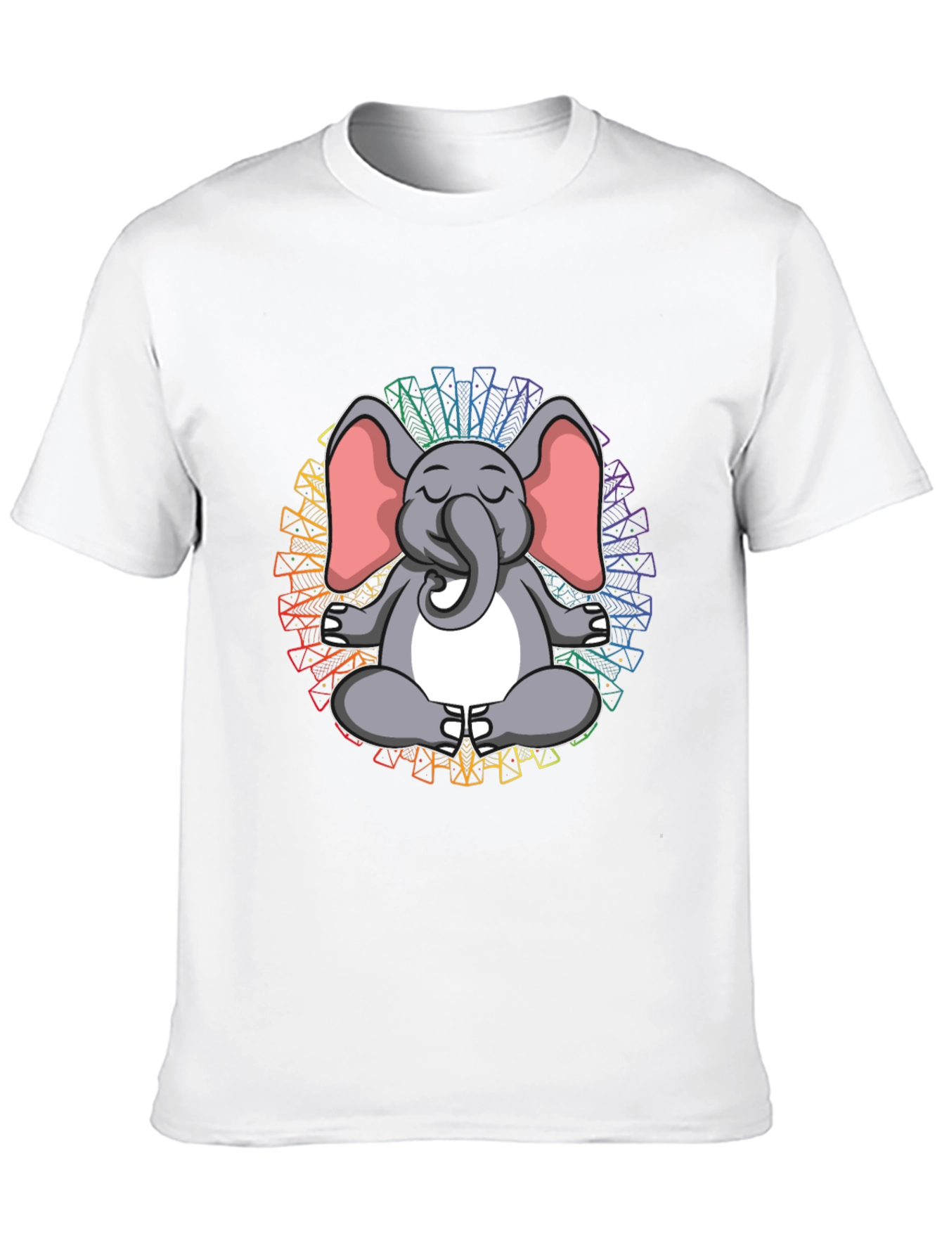 Meditating Elephant Tee - Yoga Zen Shirt