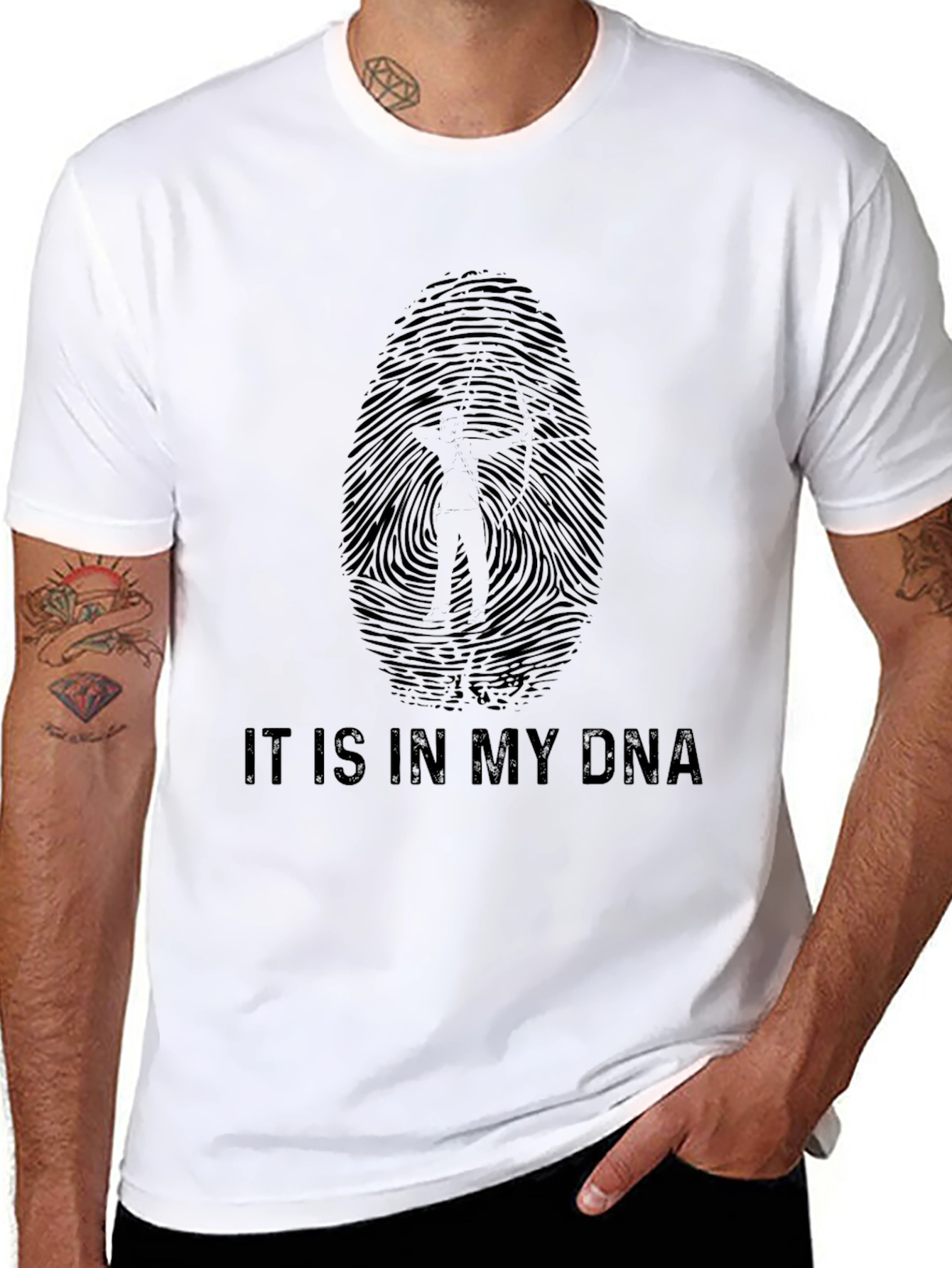 Archery DNA Black T-Shirt
