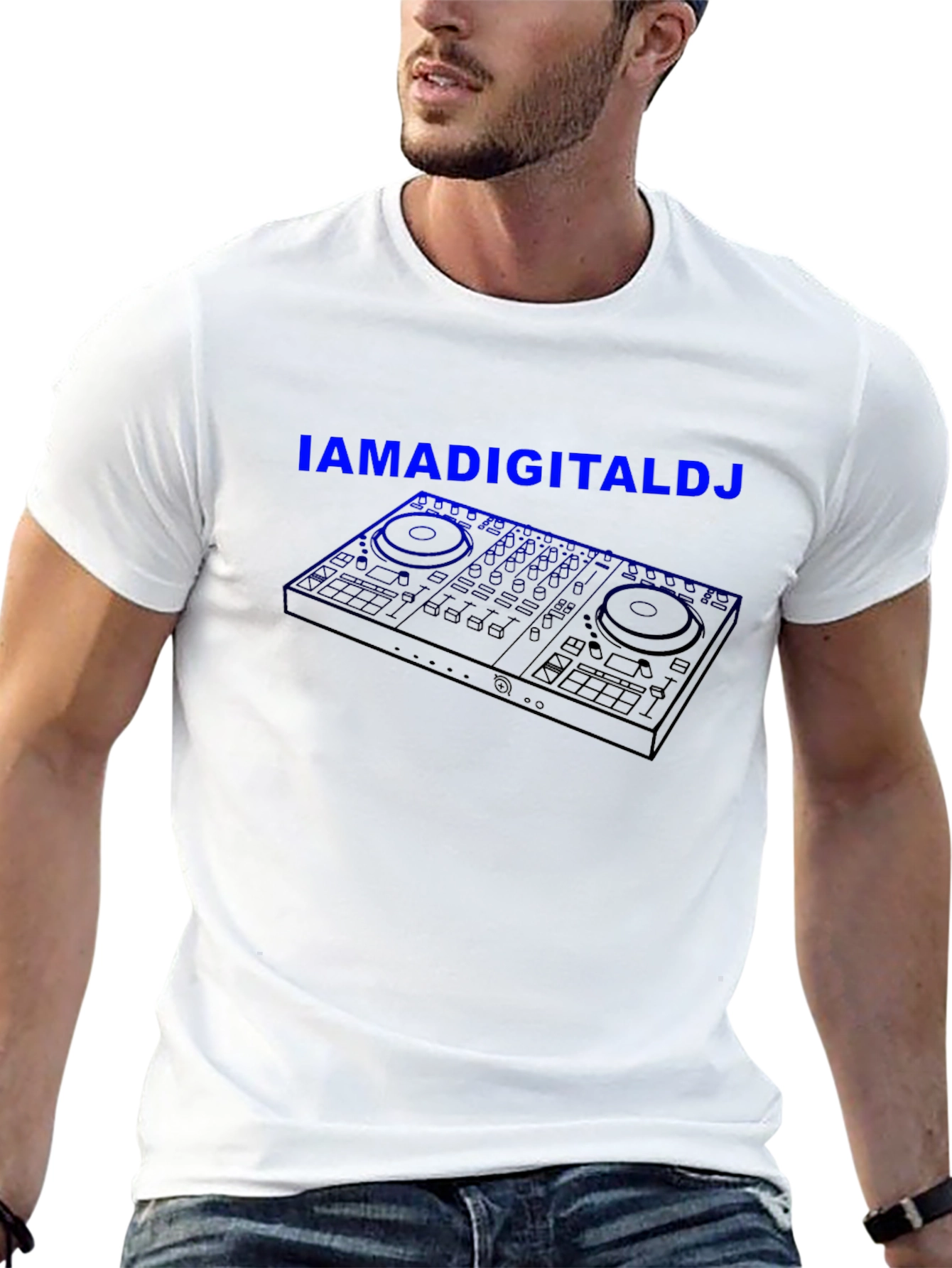 I Am A Digital DJ T-Shirt Black