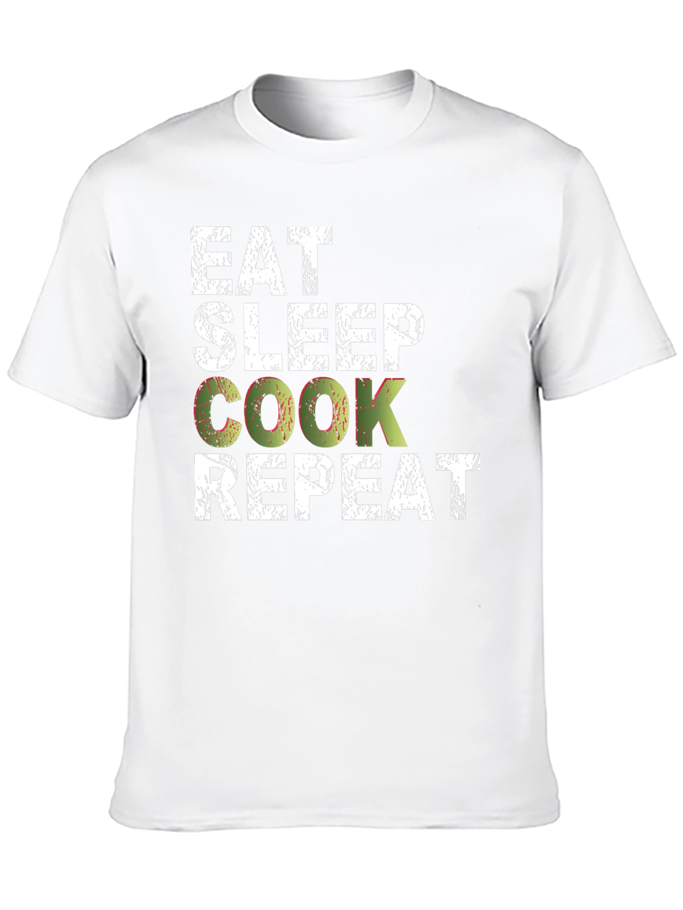 Eat Sleep Cook Repeat Graphic T-Shirt