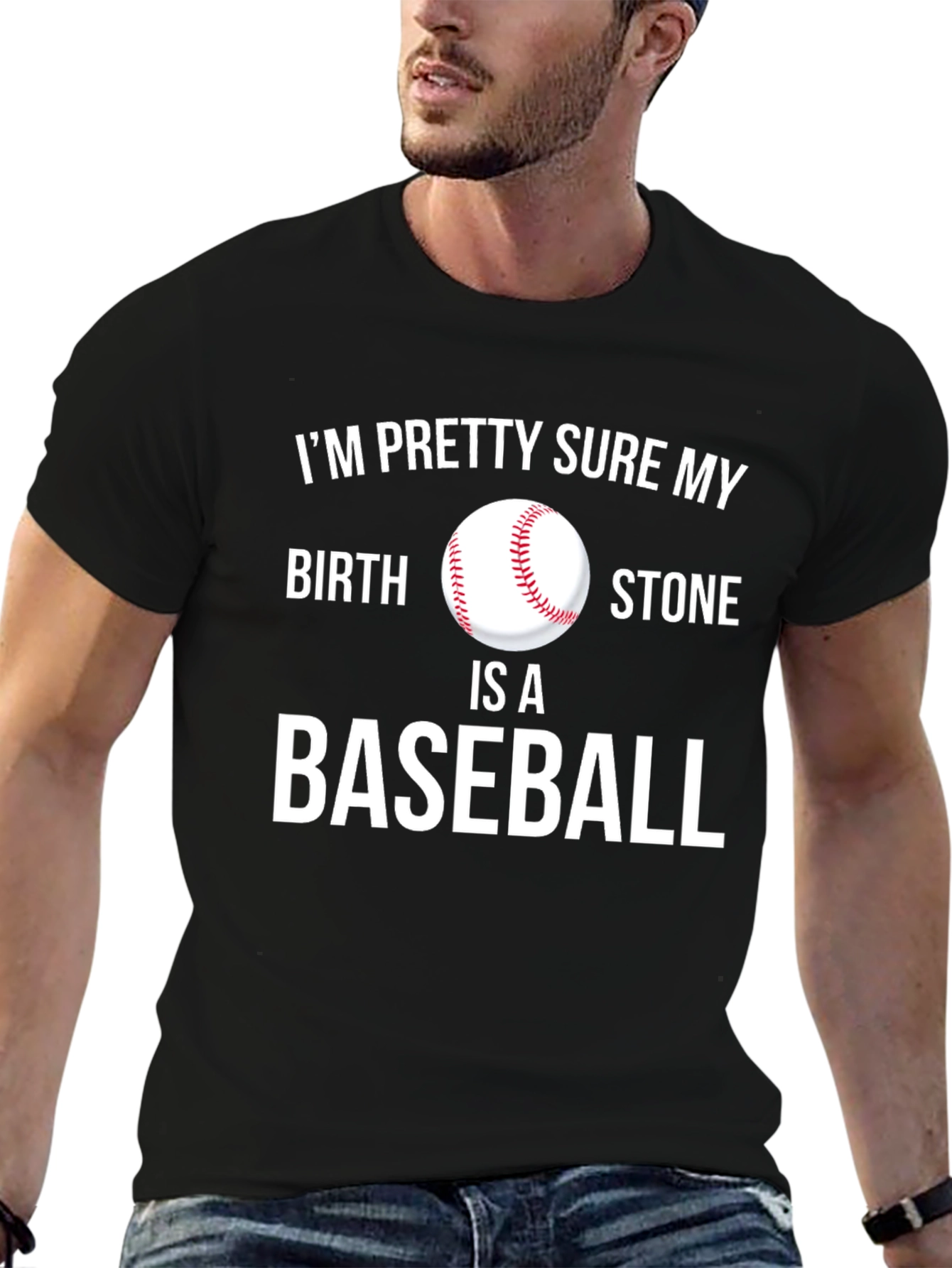 Baseball Birthstone T-Shirt