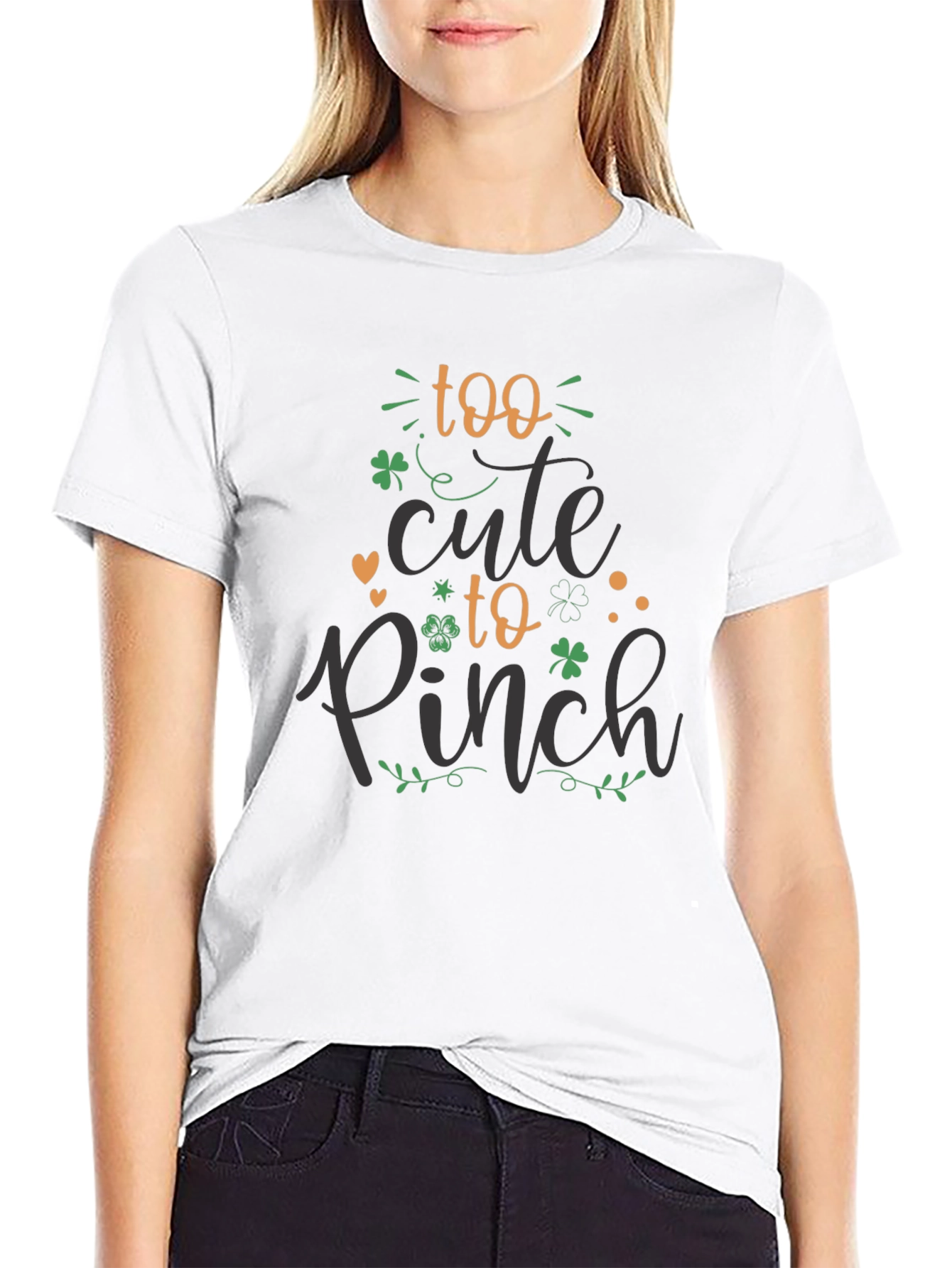 St. Patricks Day T-Shirt: Too Cute to Pinch