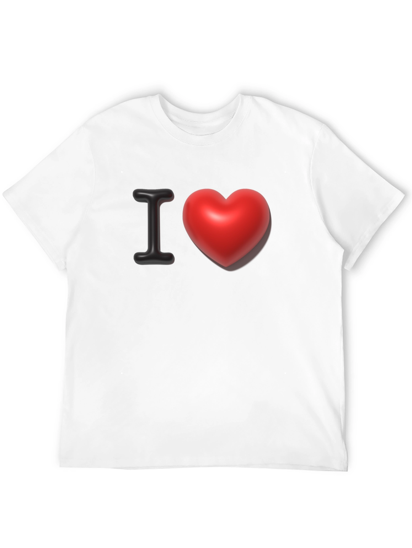 I Heart Graphic Tee - Classic Black T-Shirt