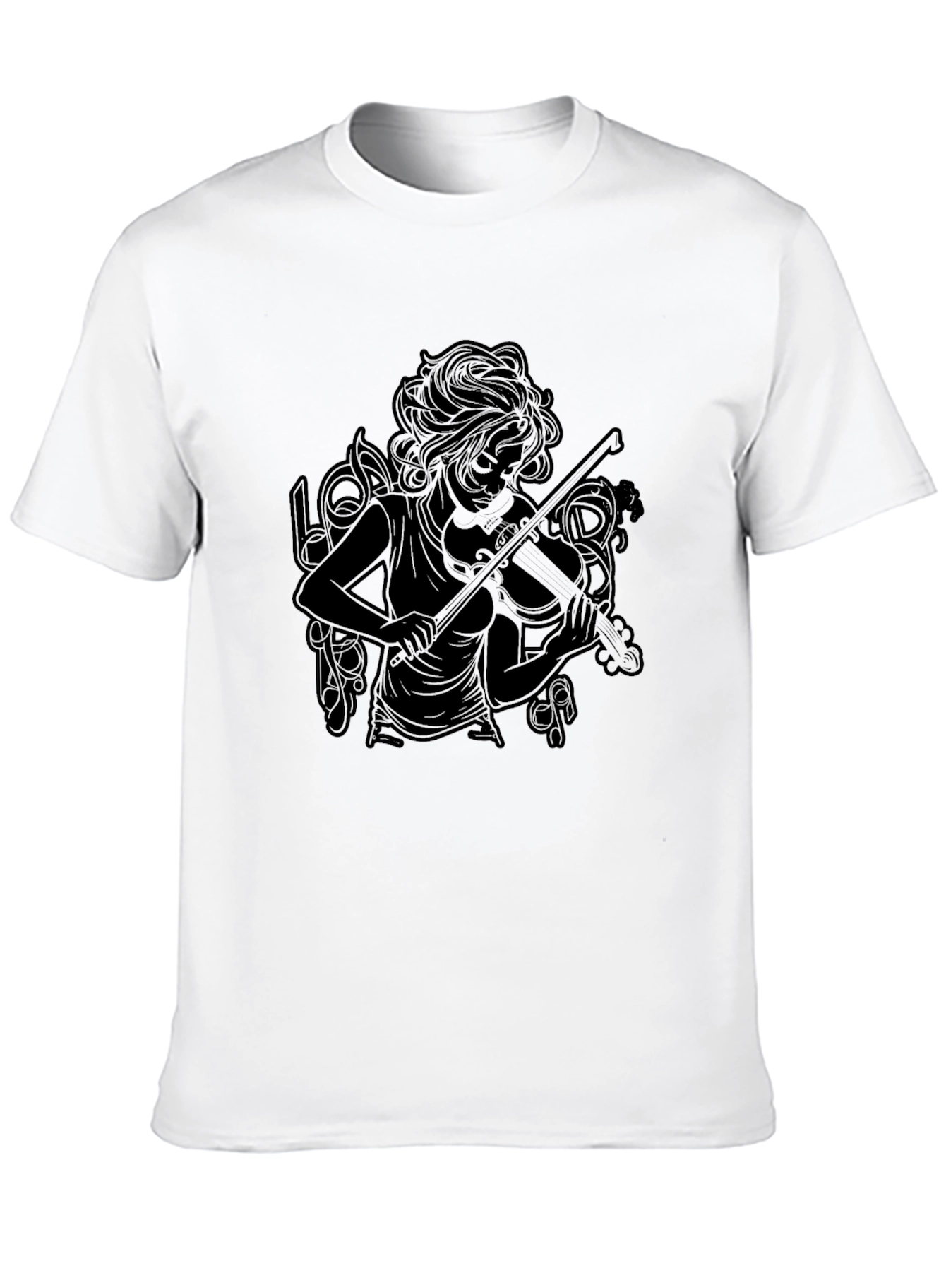 Musician Art Black T-Shirt - Stylish & Unique