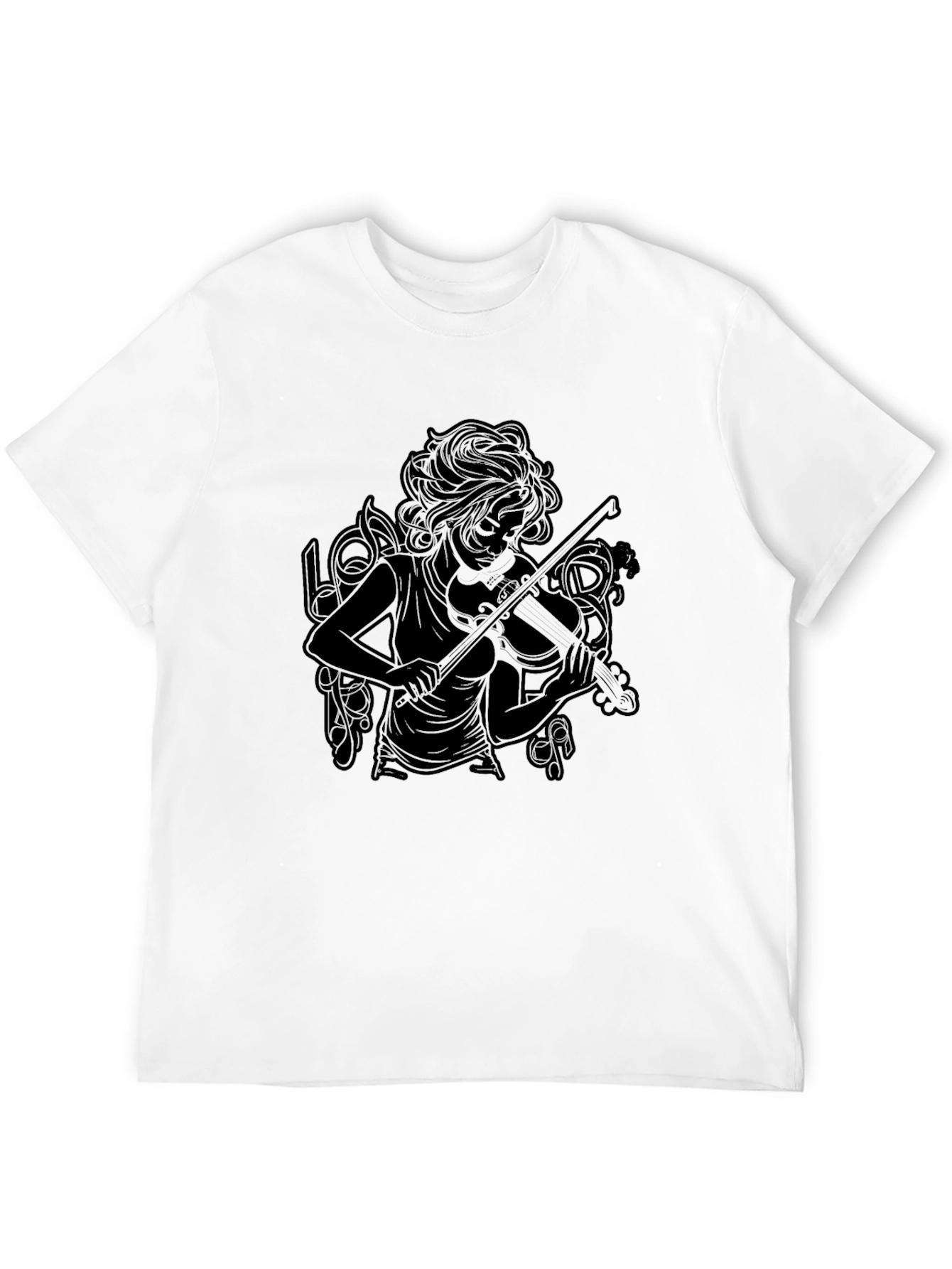Musician Art Black T-Shirt - Stylish & Unique