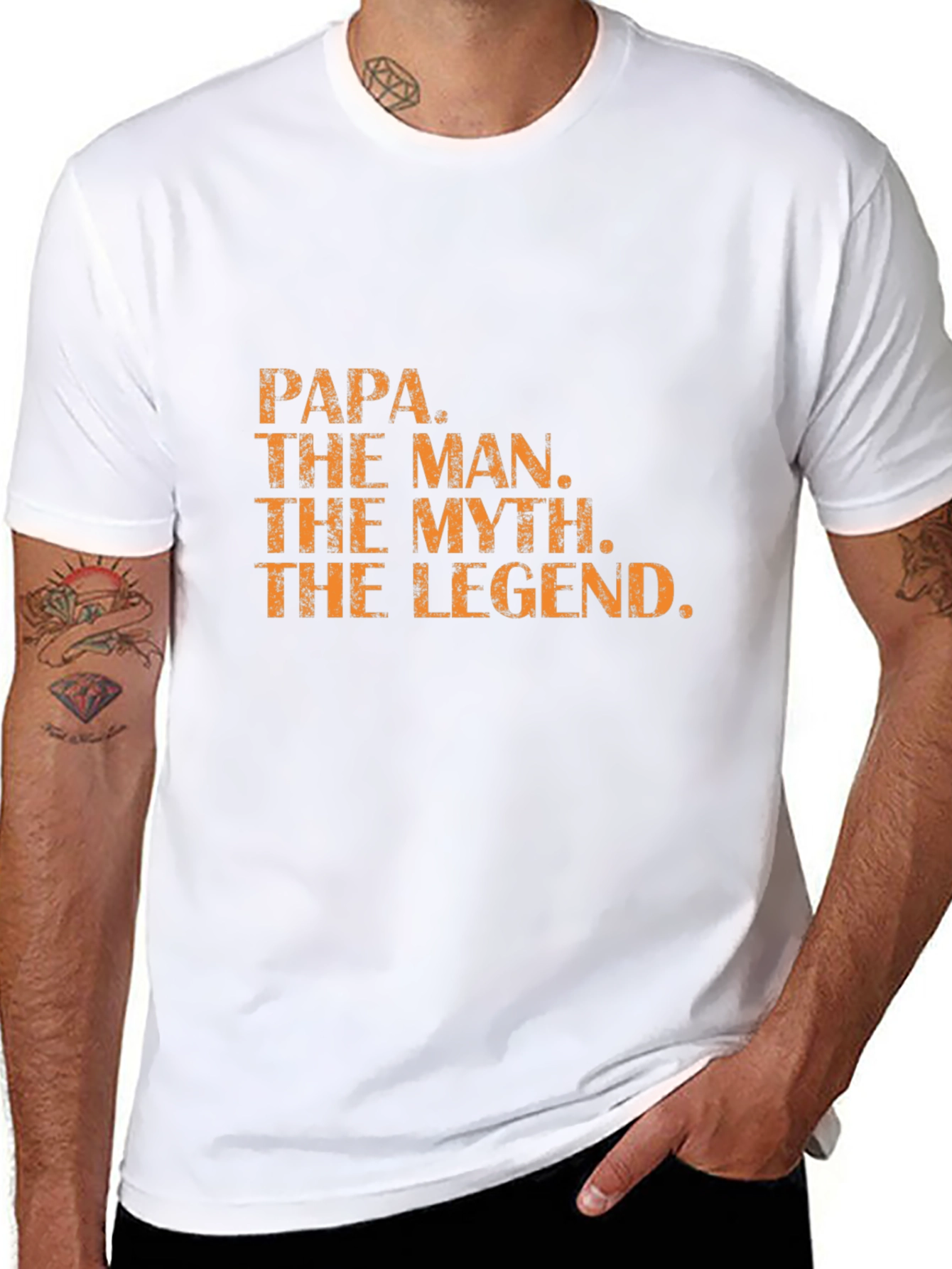 Papa The Man The Myth Legend T-Shirt