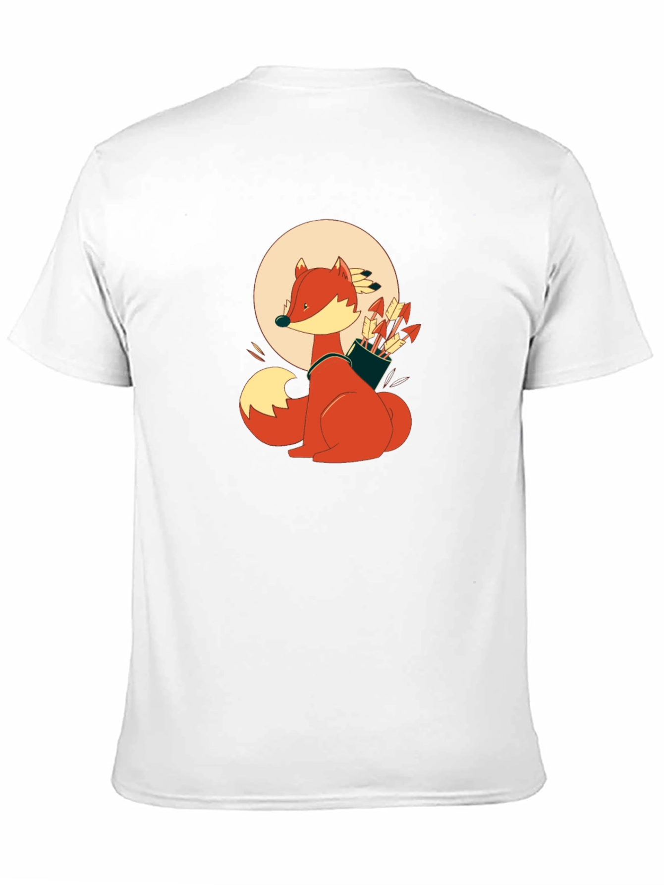 Fox Archer Black T-Shirt - Unique Graphic Tee