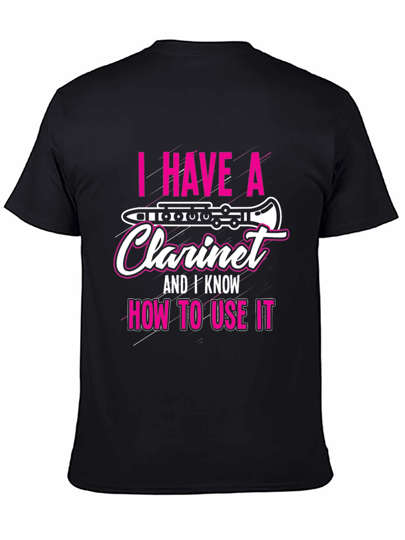 I Have A Clarinet T-Shirt Funny Musician Tee