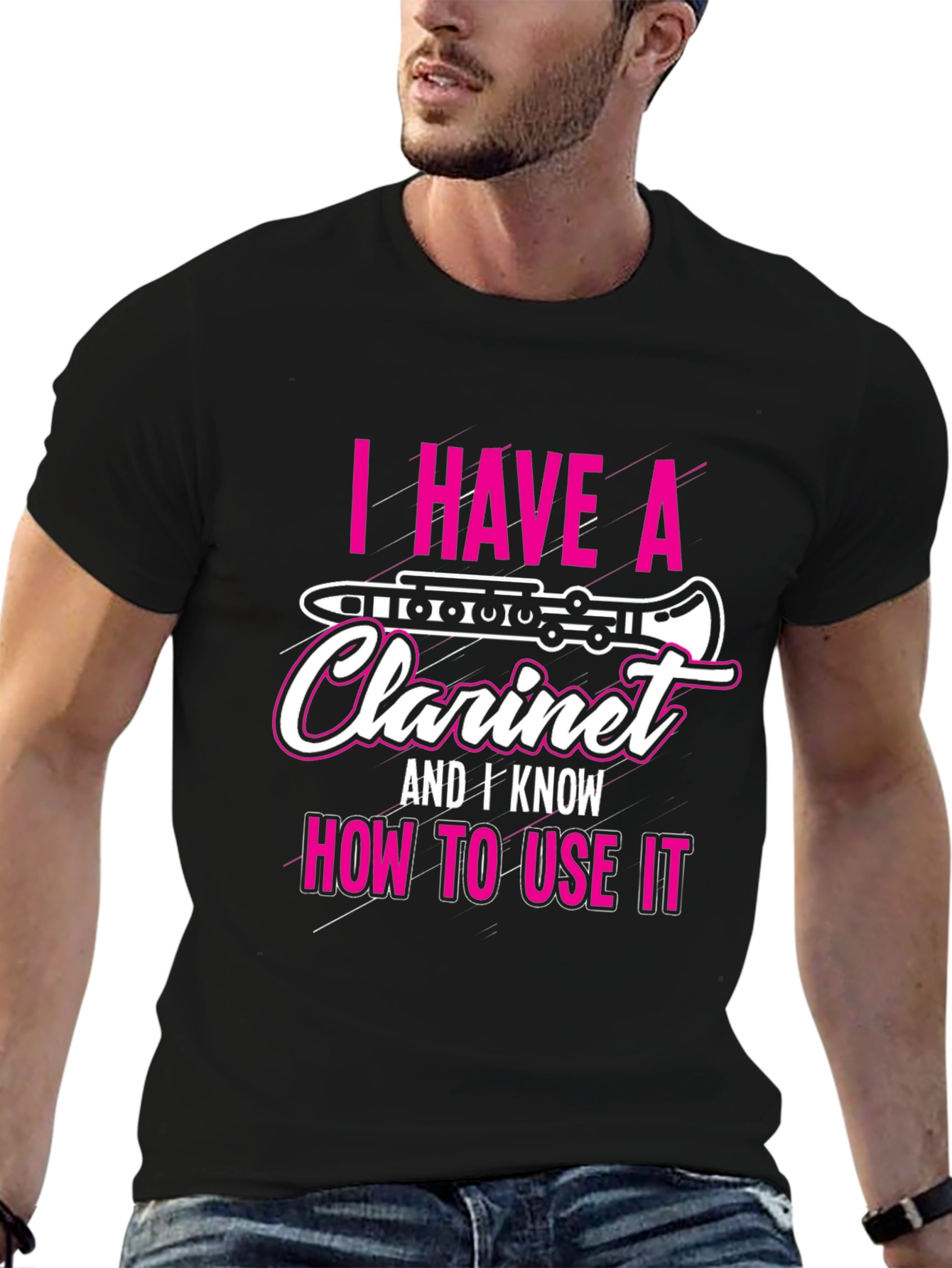 I Have A Clarinet T-Shirt Funny Musician Tee