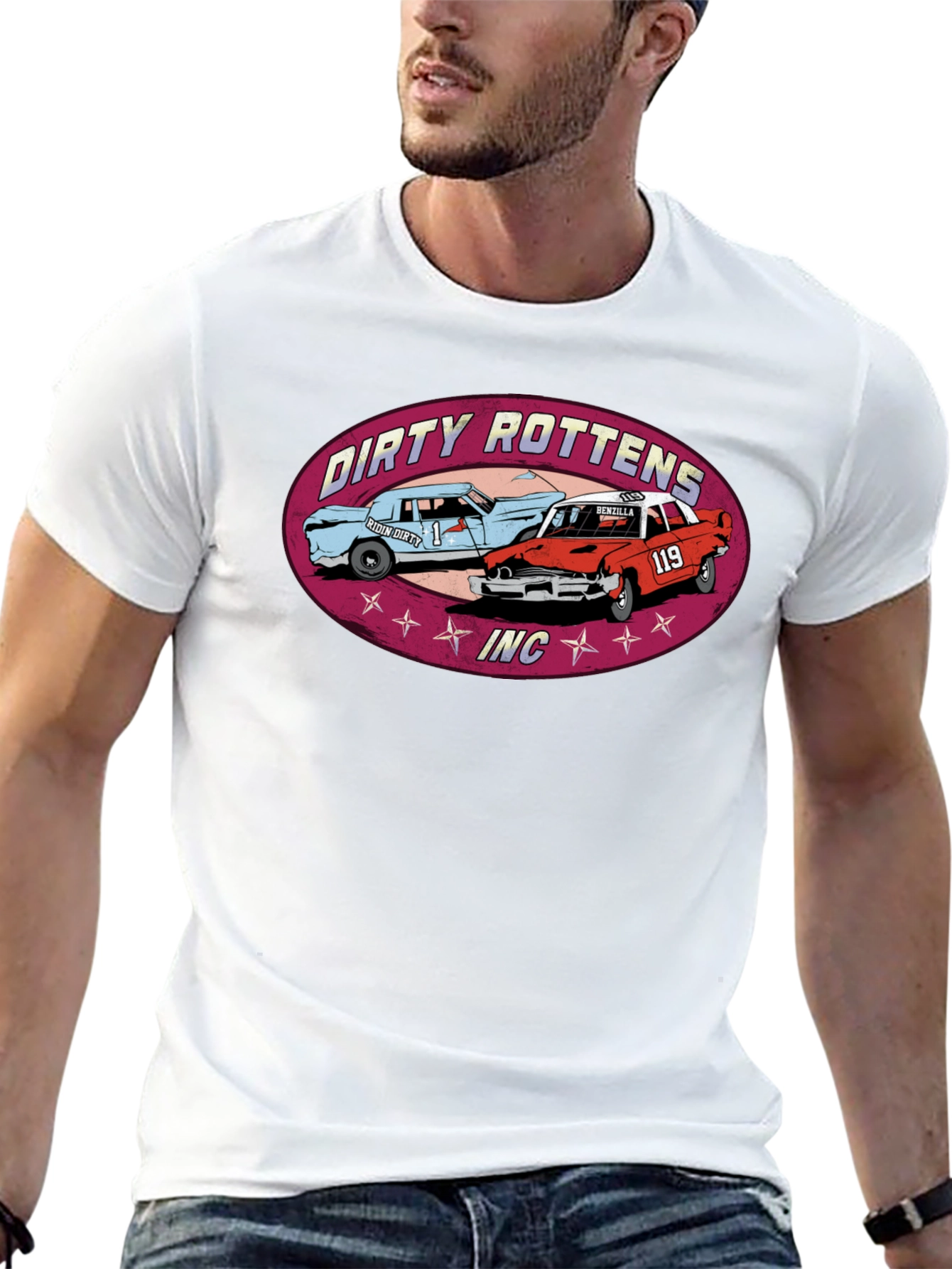 Dirty Rottens INC. Car T-Shirt