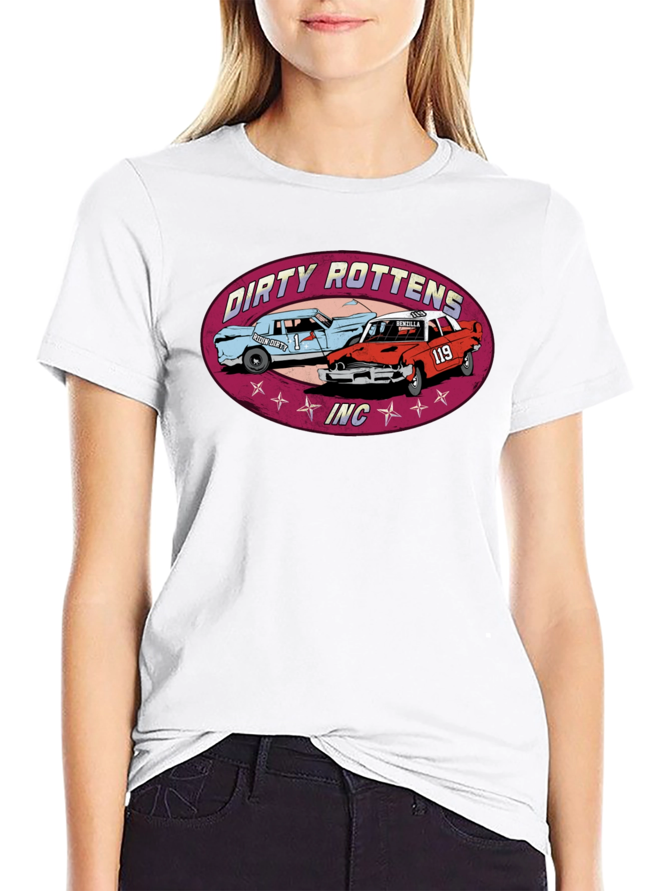 Dirty Rottens INC. Car T-Shirt