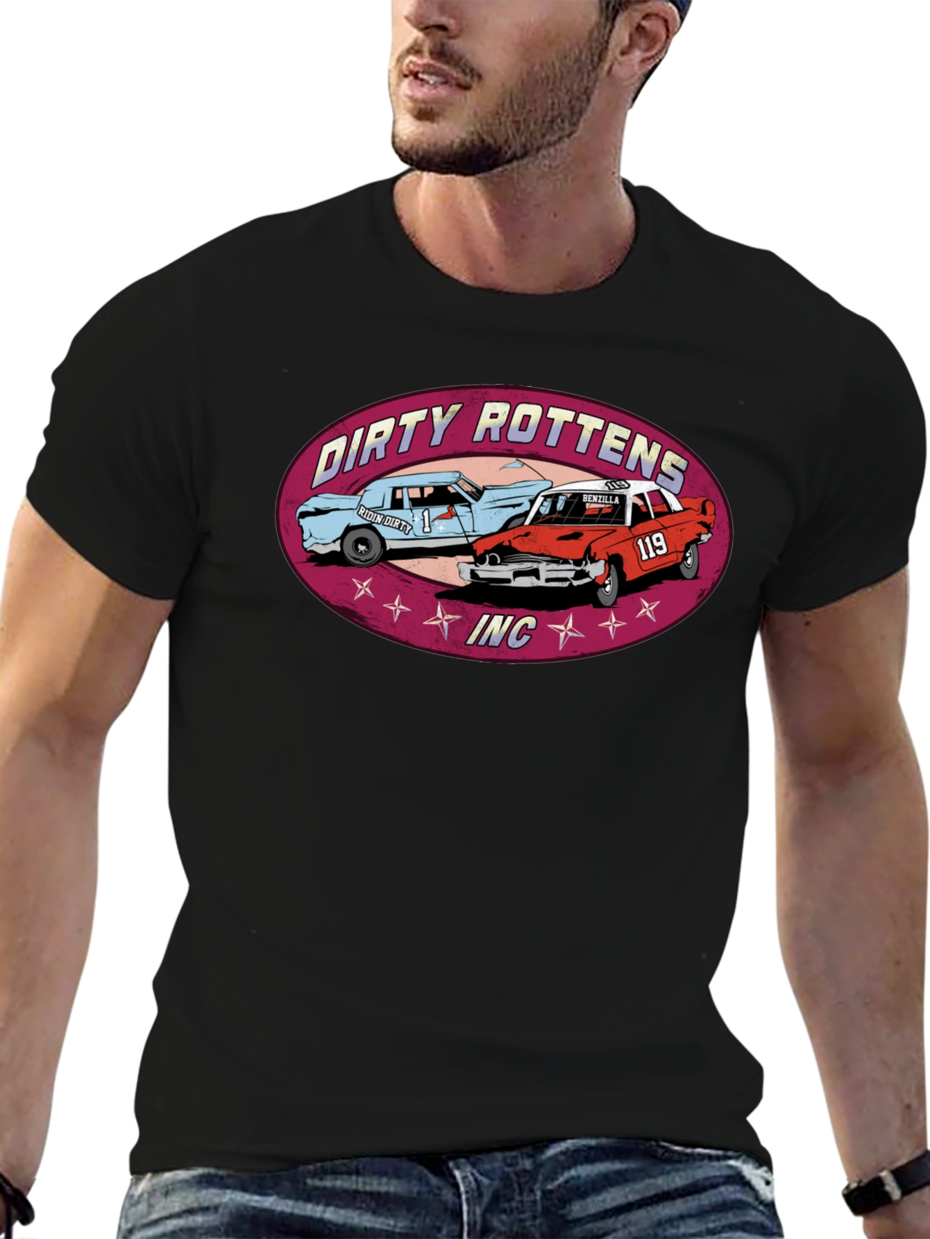 Dirty Rottens INC. Car T-Shirt