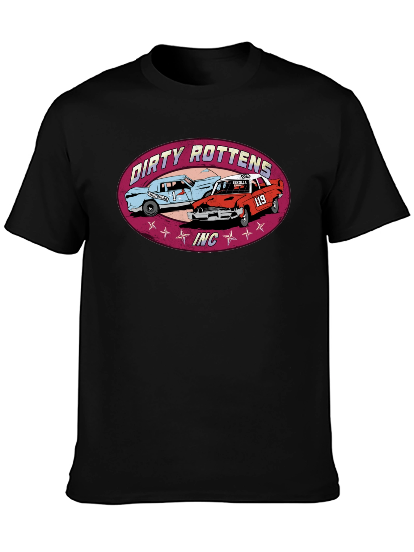 Dirty Rottens INC. Car T-Shirt