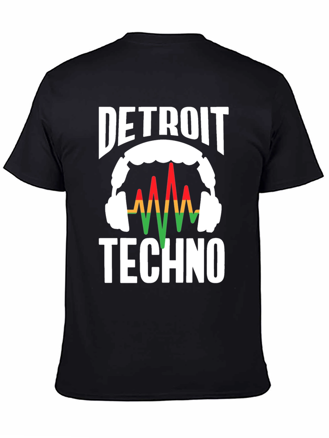 Detroit Techno Graphic Tee - Music Lover T-Shirt