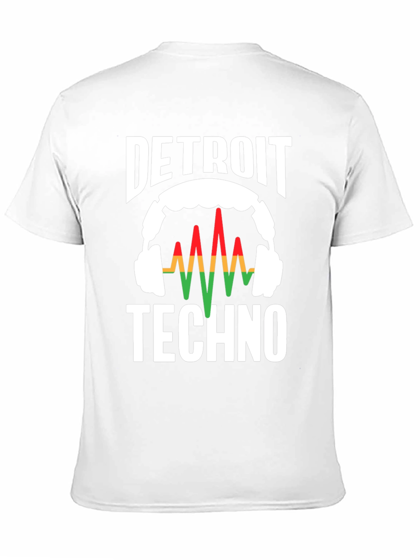 Detroit Techno Graphic Tee - Music Lover T-Shirt