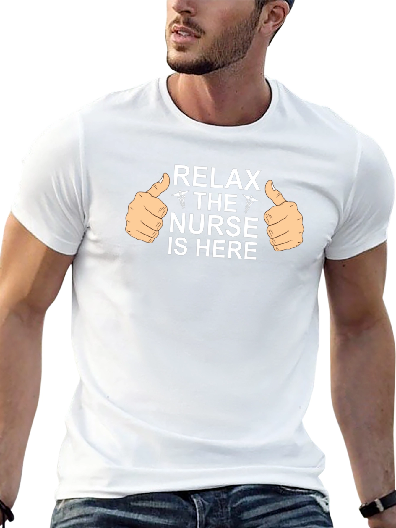 Relax Nurse Is Here Graphic Tee