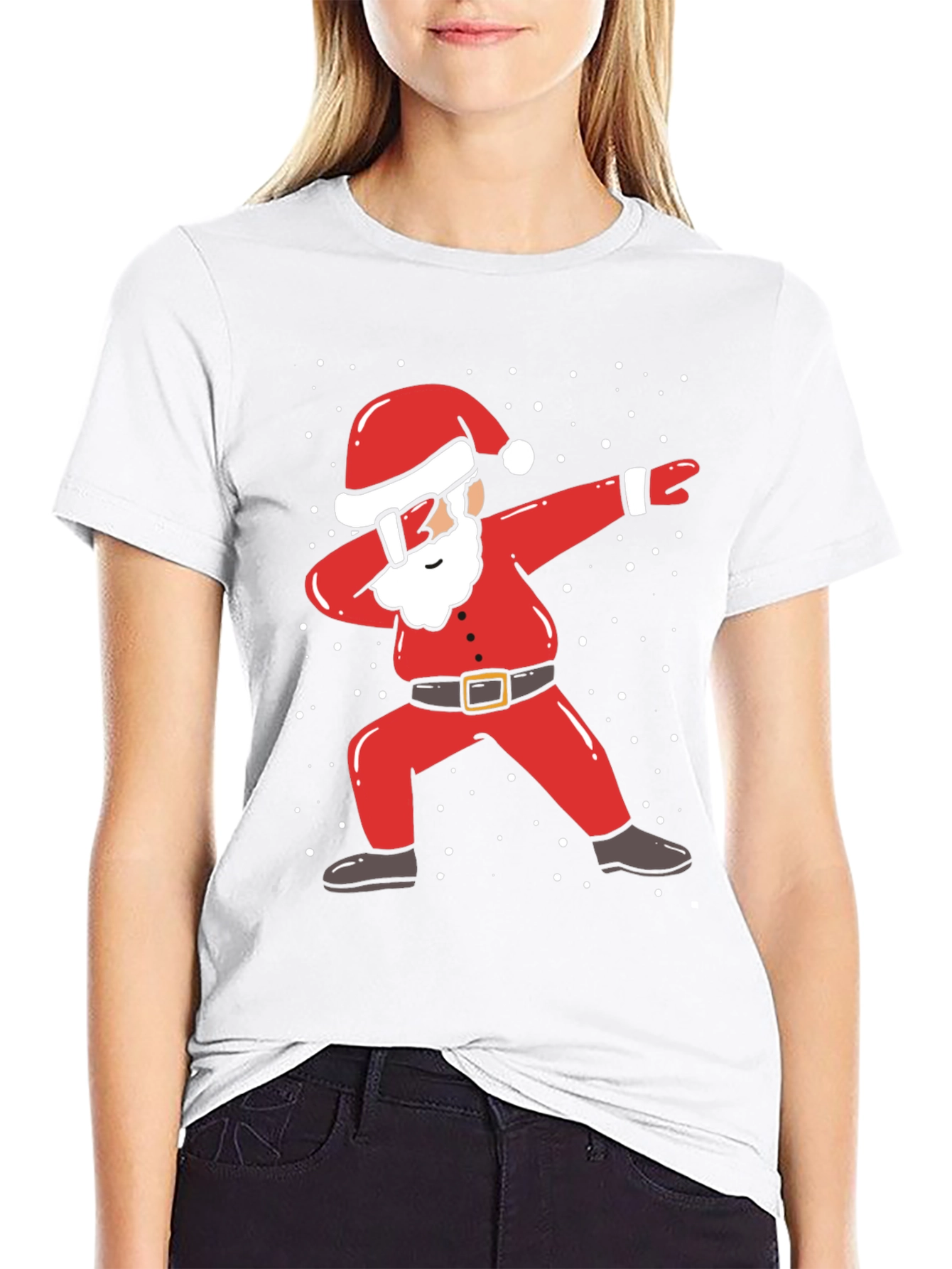 Dabbing Santa Christmas T-Shirt