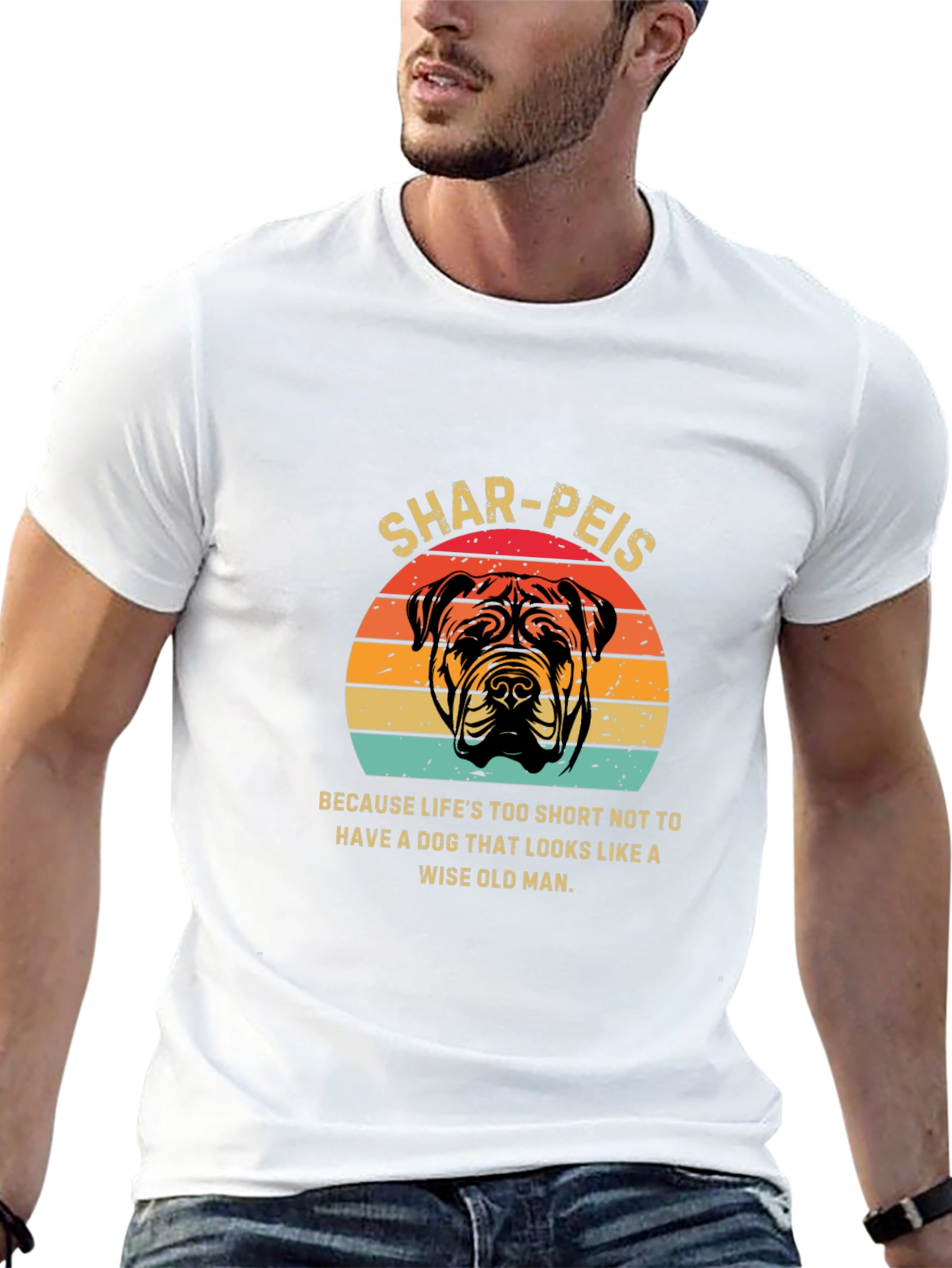 Shar-Pei Dog T-Shirt - Funny Pet Lover Tee
