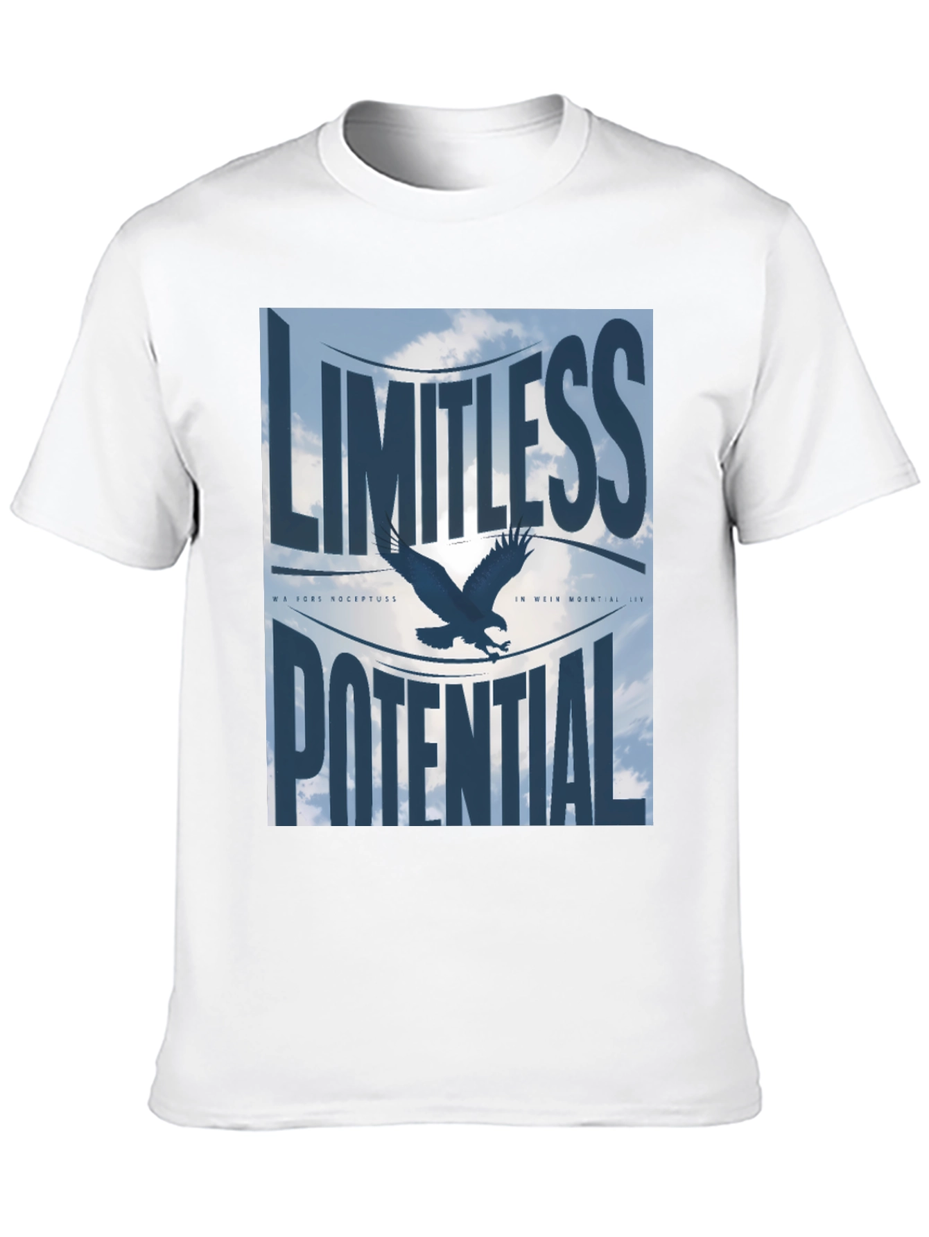 Limitless Potential Eagle Graphic T-Shirt