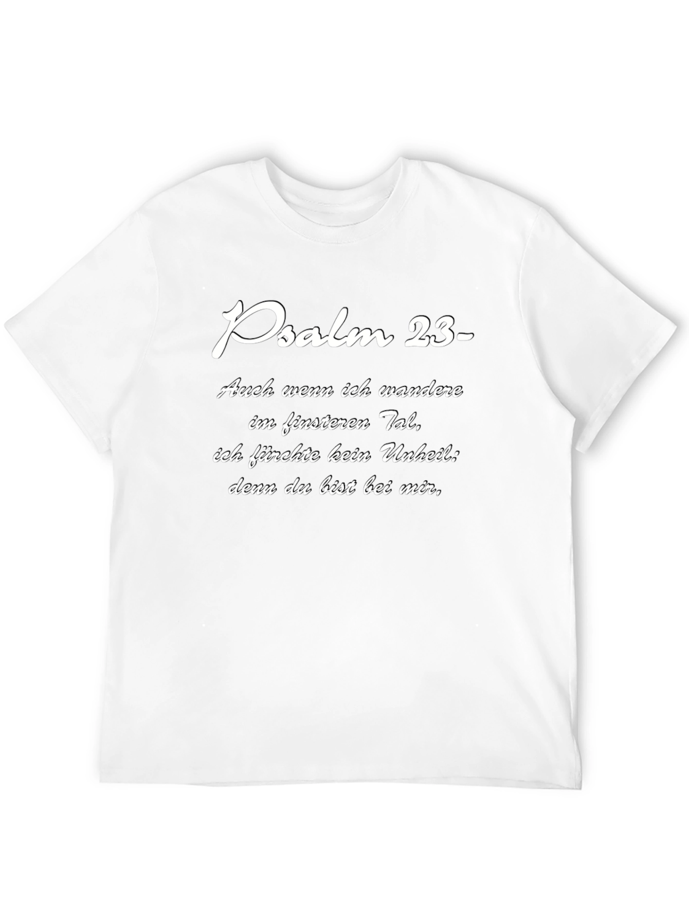 Psalm 23 T-Shirt - Christian Faith Apparel