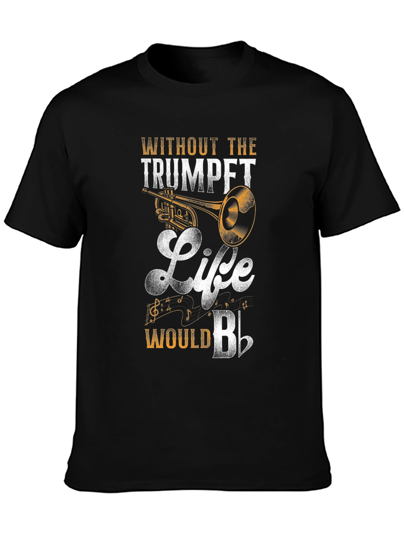 Trumpet Life Mens Graphic Tee - Musician T-Shirt