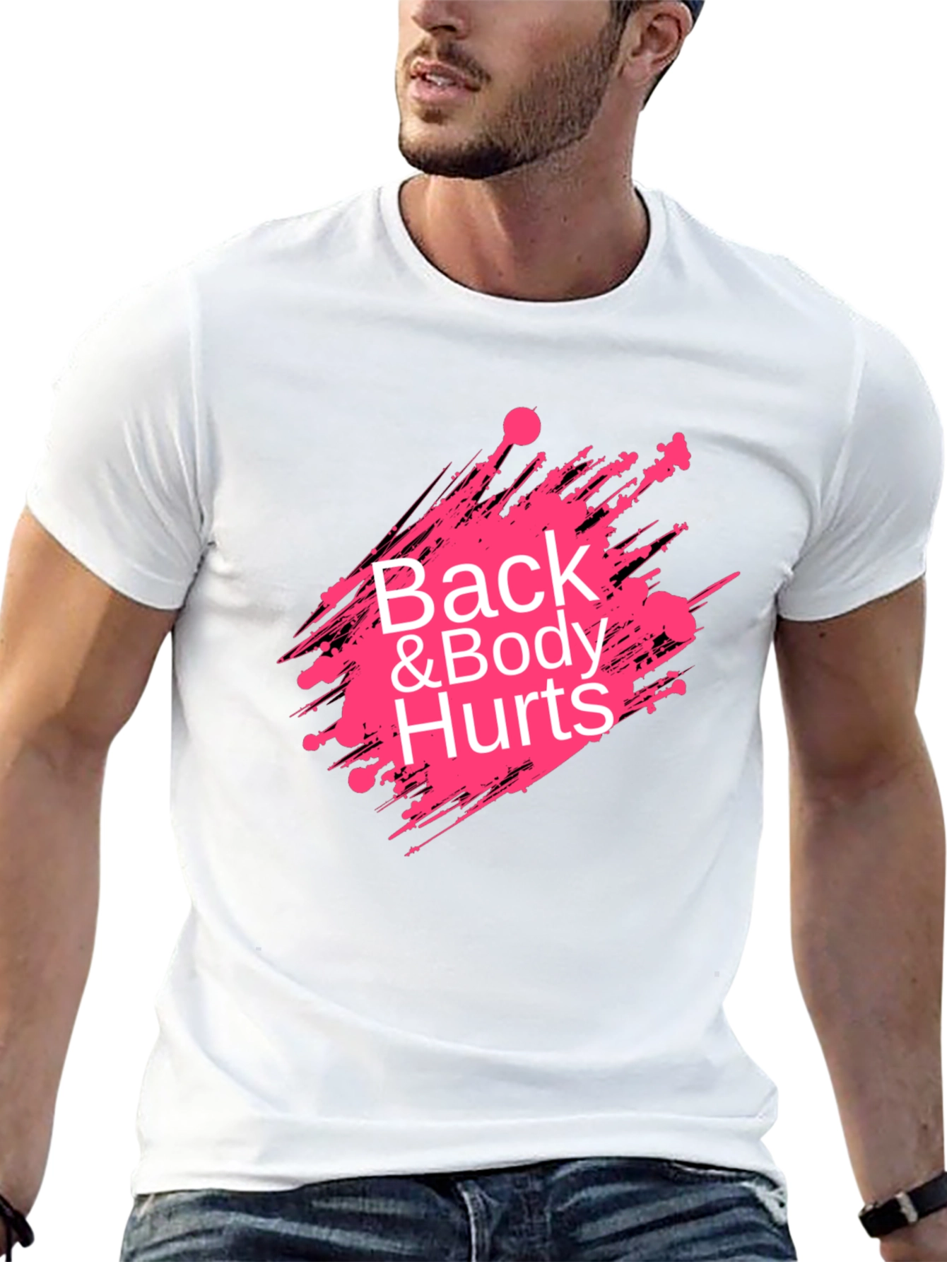 Back & Body Hurts Graphic Tee - Unisex T-Shirt
