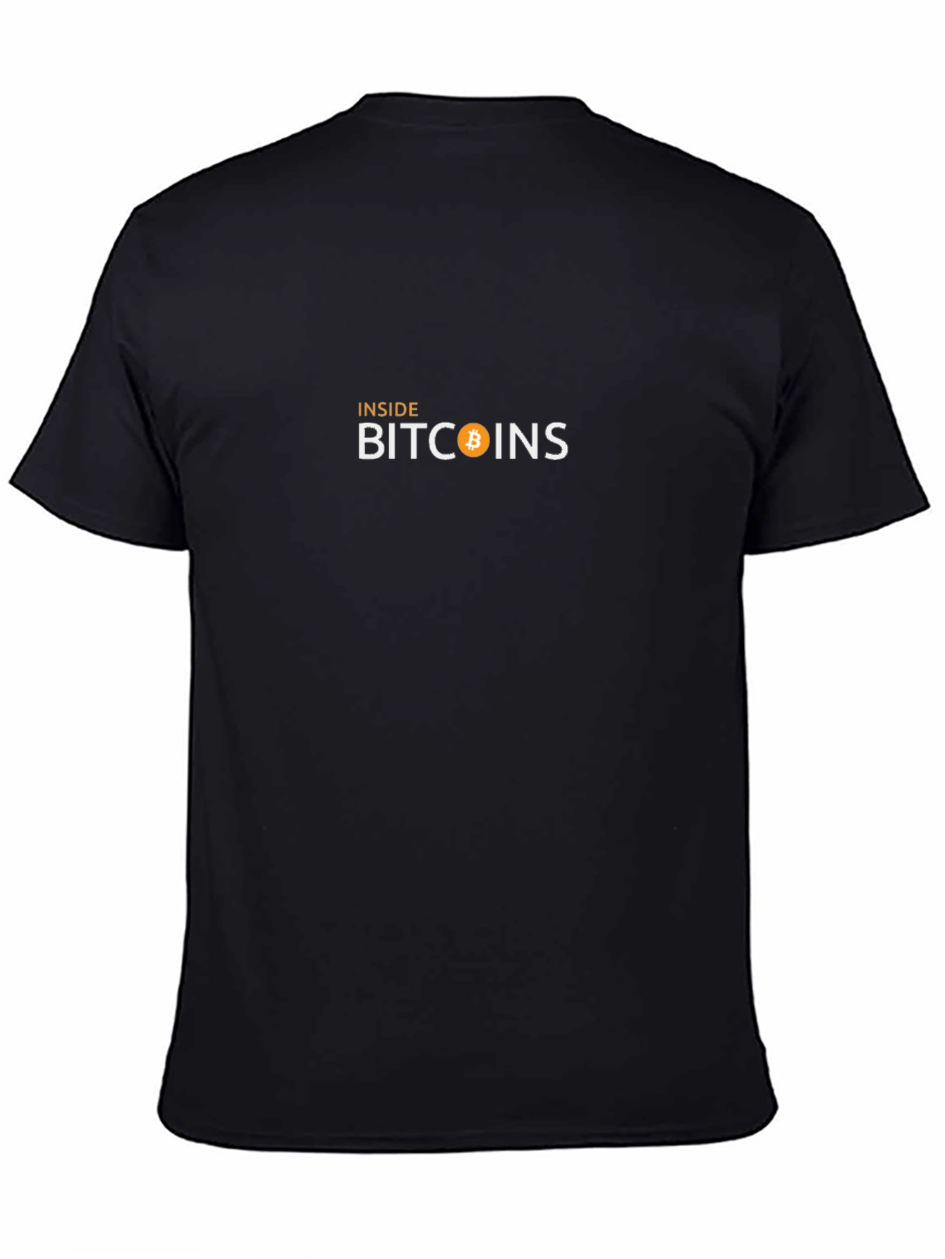 Inside Bitcoins Graphic Black T-Shirt