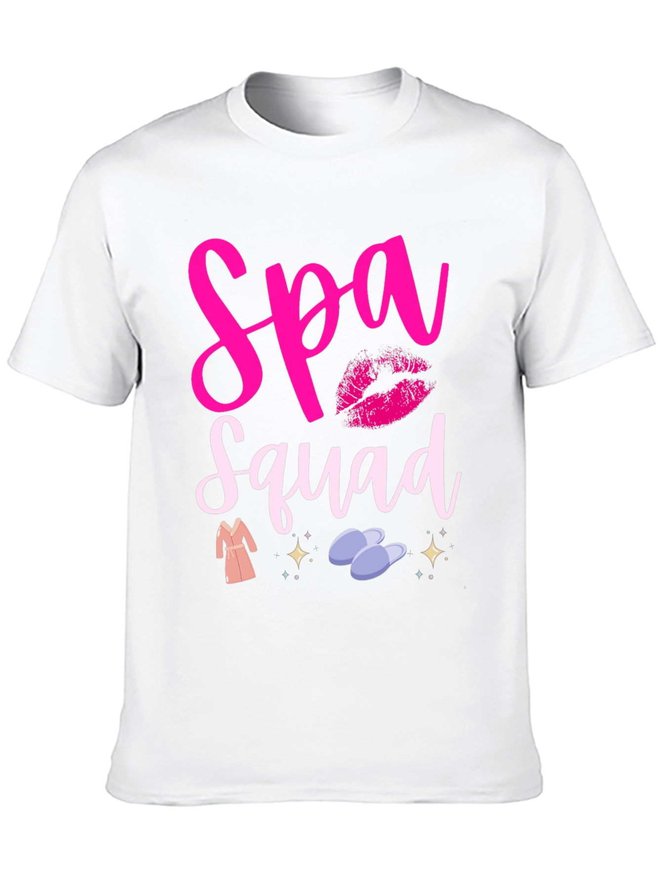 Spa Squad Graphic Tee - Relax in Style