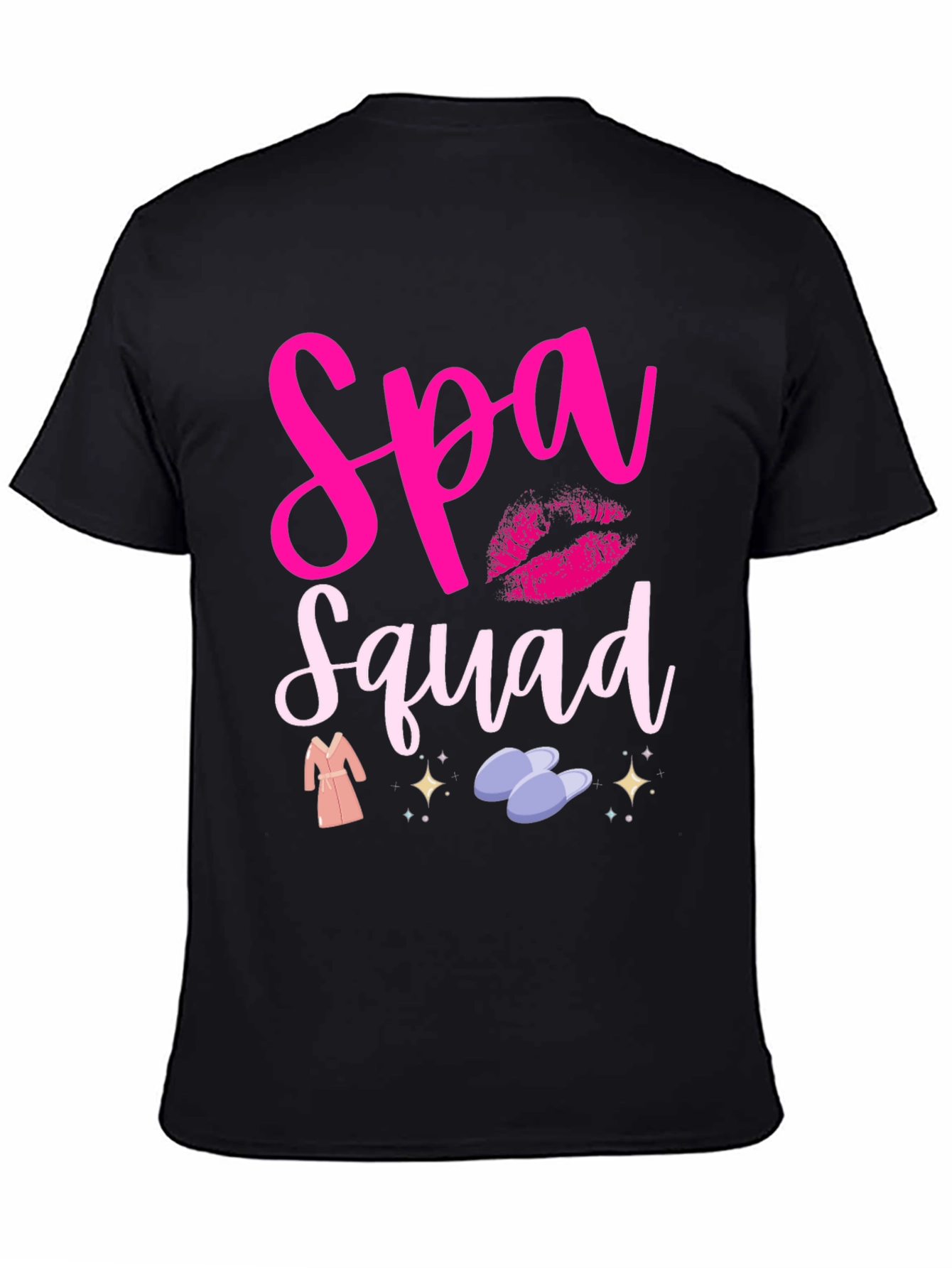 Spa Squad Graphic Tee - Relax in Style