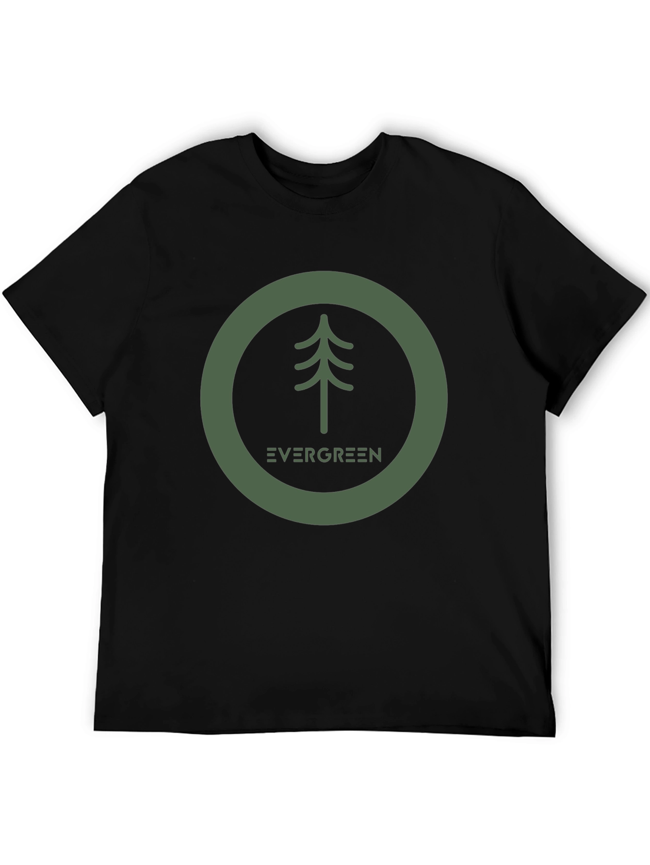 Evergreen Tree Graphic Tee - Nature Inspired Design