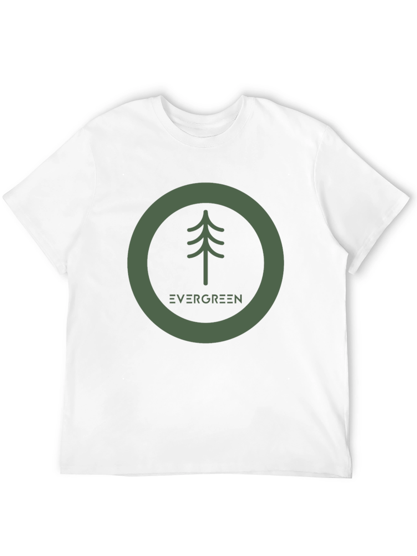 Evergreen Tree Graphic Tee - Nature Inspired Design