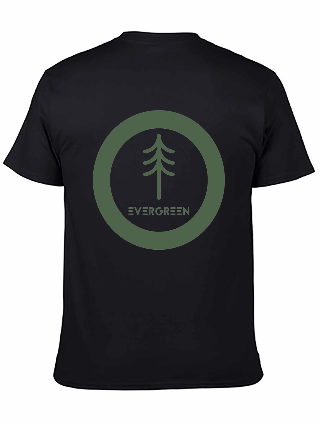 Evergreen Tree Graphic Tee - Nature Inspired Design