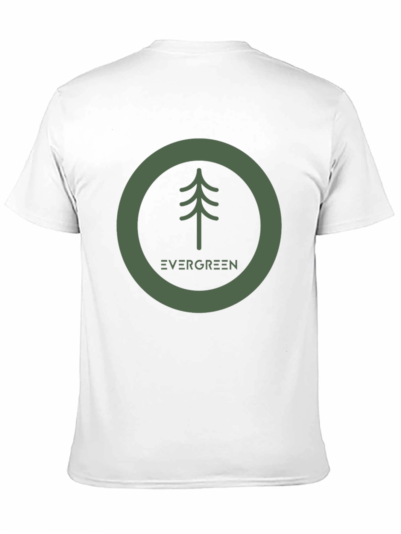 Evergreen Tree Graphic Tee - Nature Inspired Design