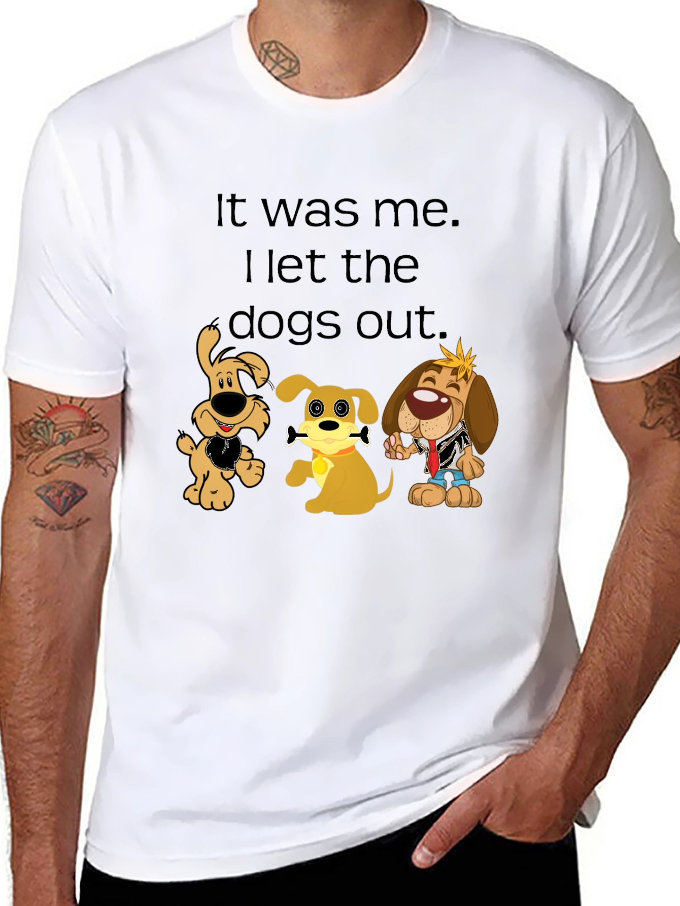 It Was Me Dog T-Shirt