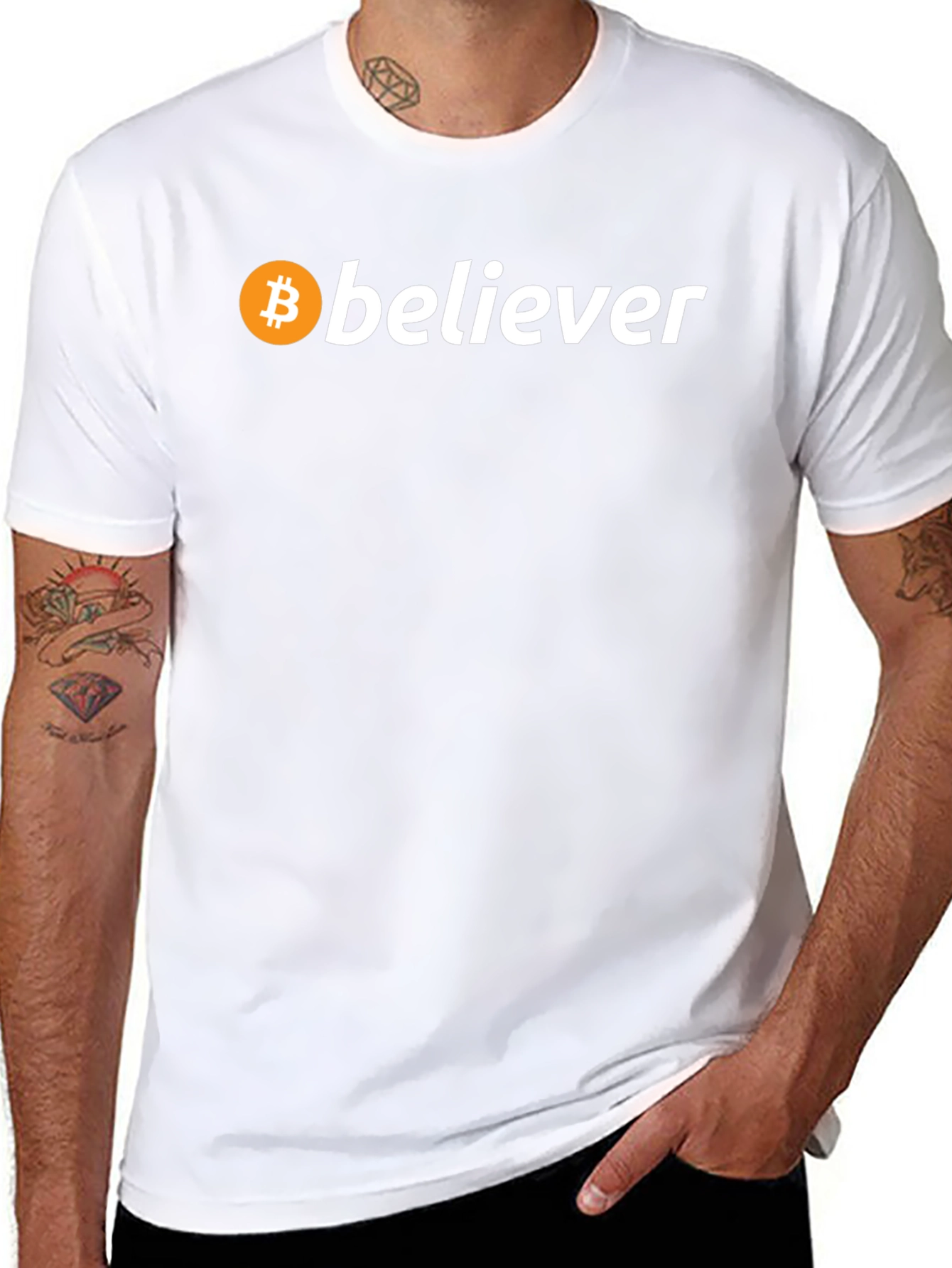 Bitcoin Believer T-Shirt - Crypto Enthusiast Tee