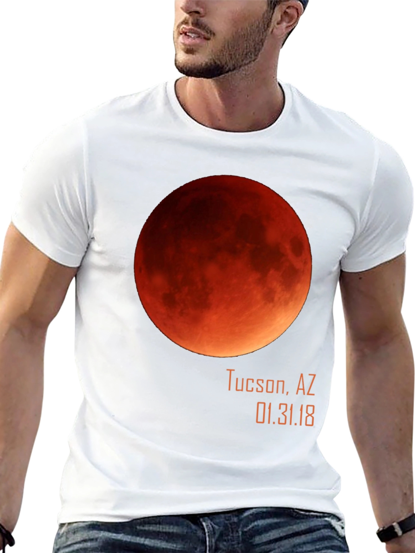 Lunar Eclipse 2018 Graphic Tee