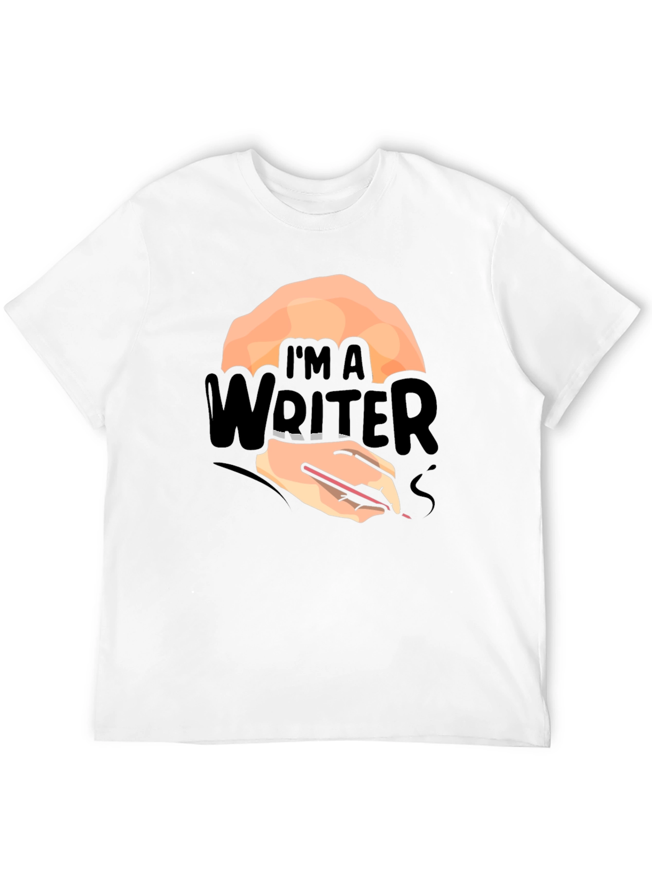 Im A Writer T-Shirt - Black Graphic Tee
