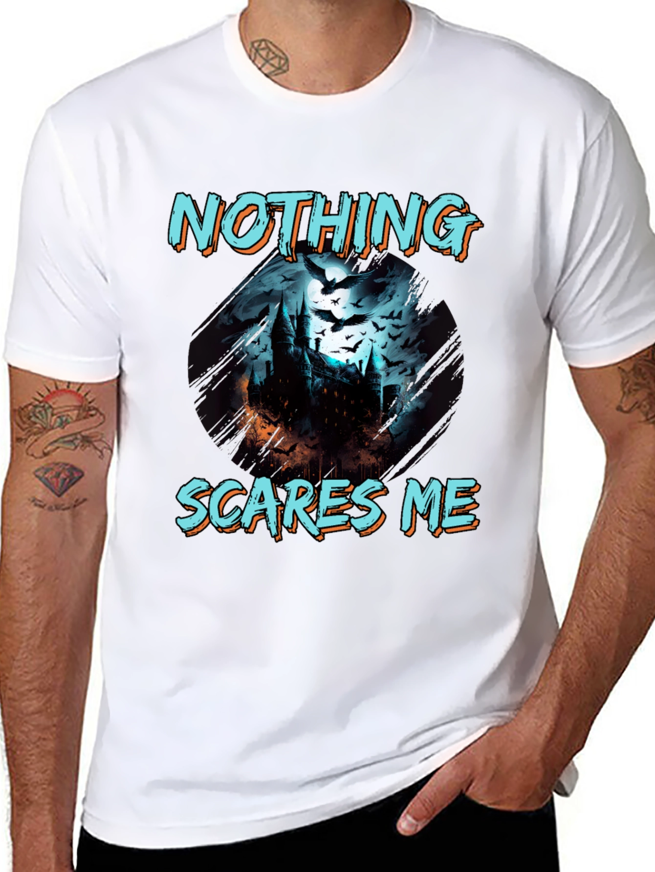 Nothing Scares Me Halloween Graphic Tee