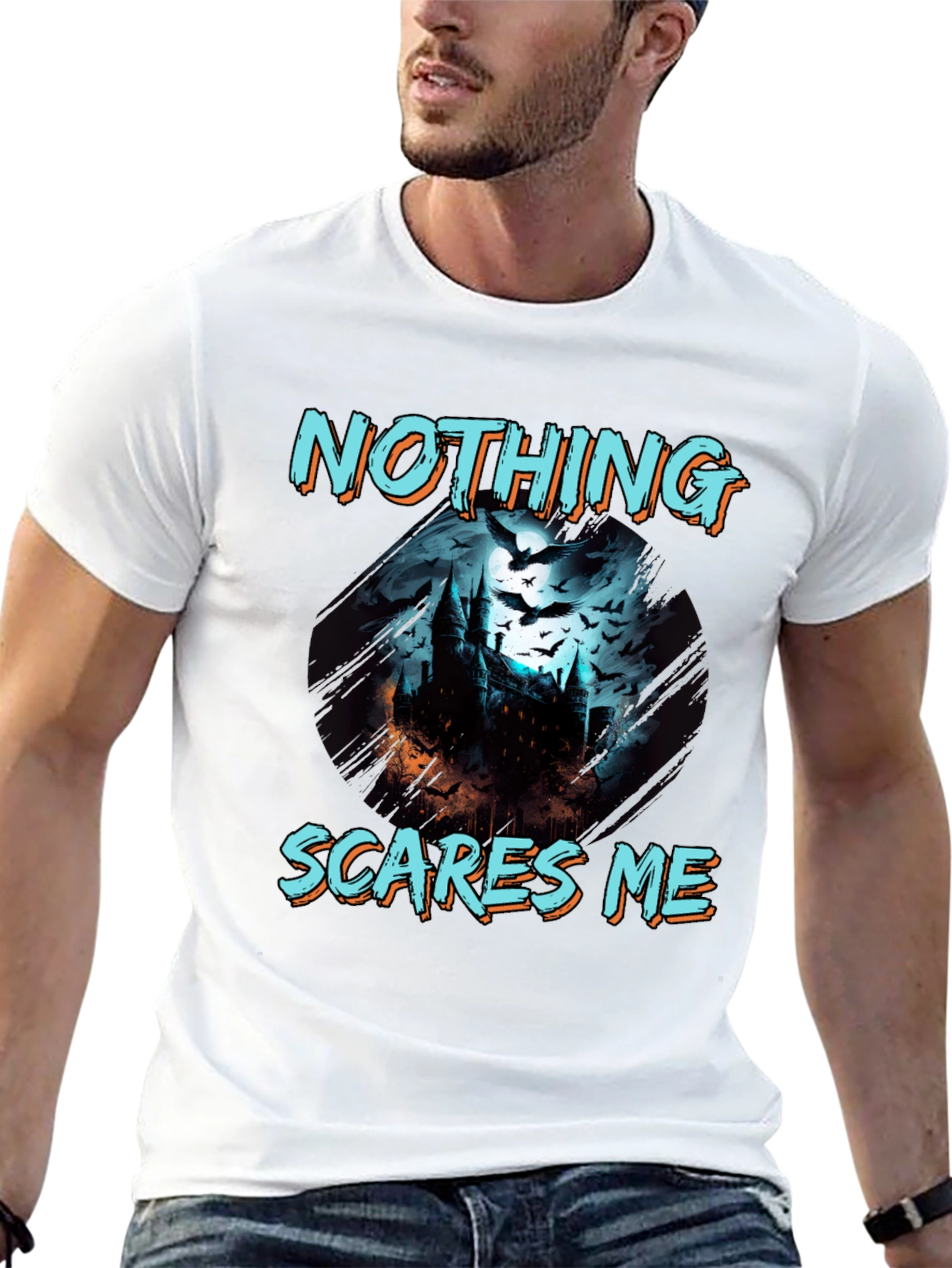 Nothing Scares Me Halloween Graphic Tee
