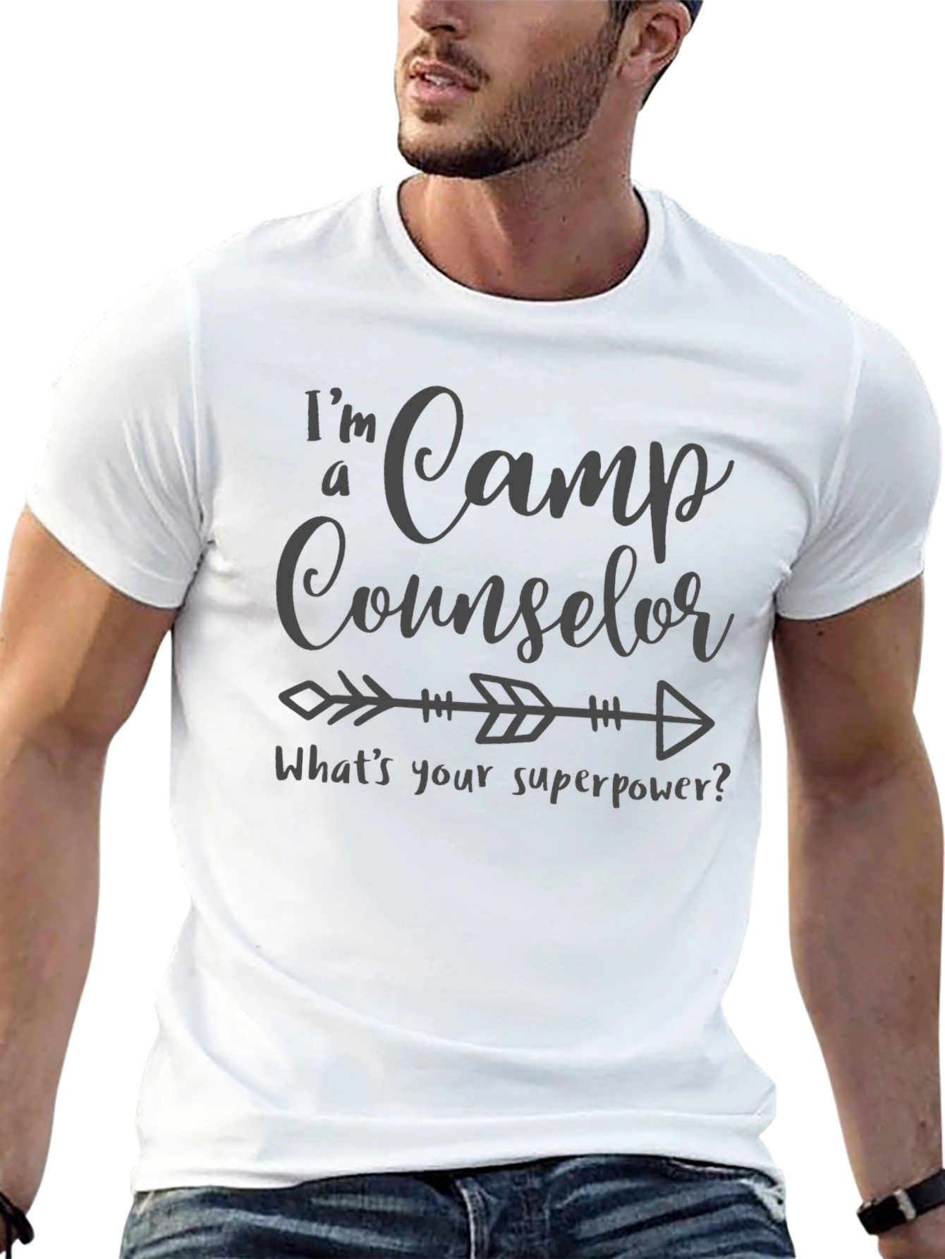 Camp Counselor T-Shirt - Whats Your Superpower?