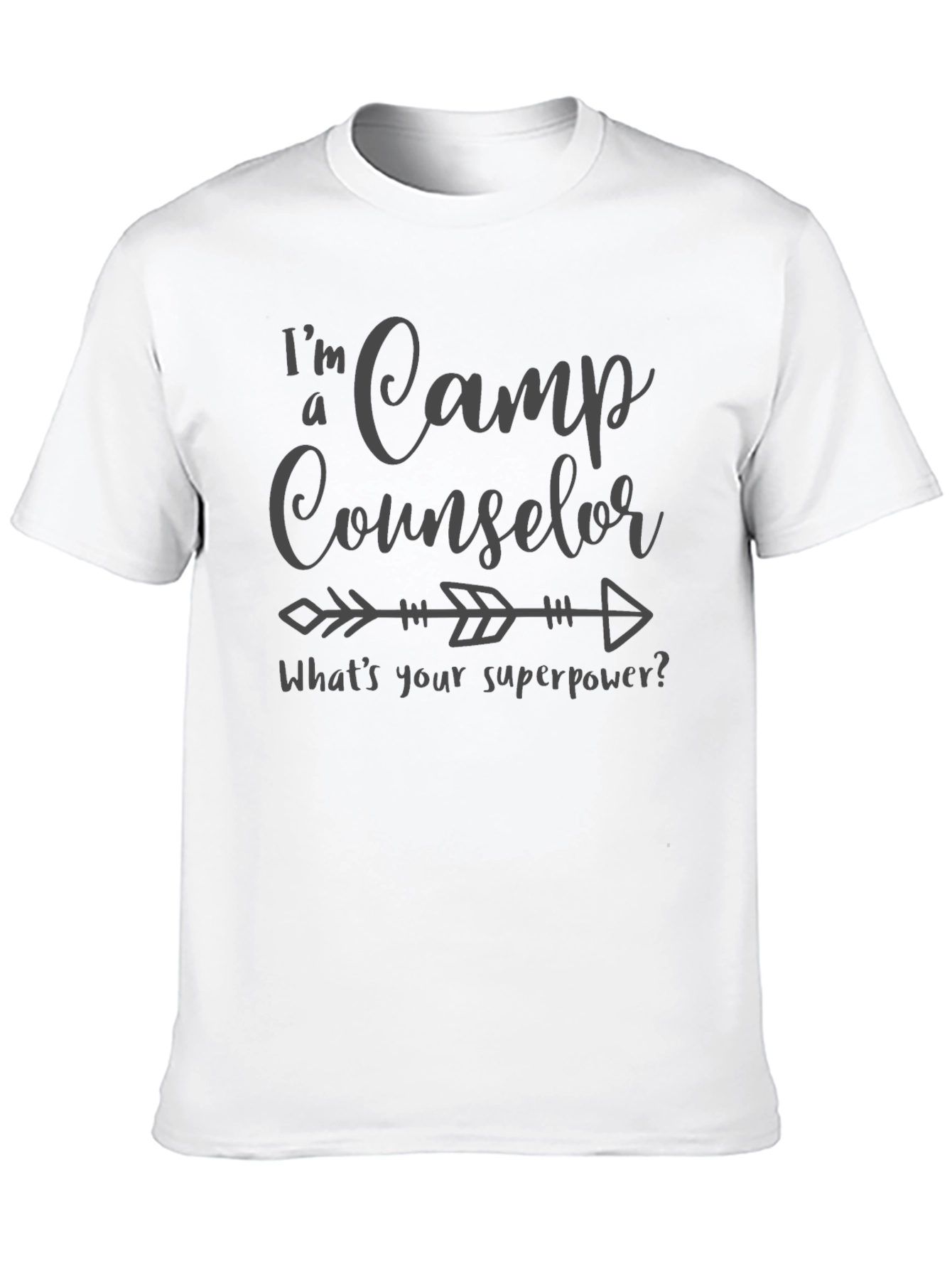 Camp Counselor T-Shirt - Whats Your Superpower?