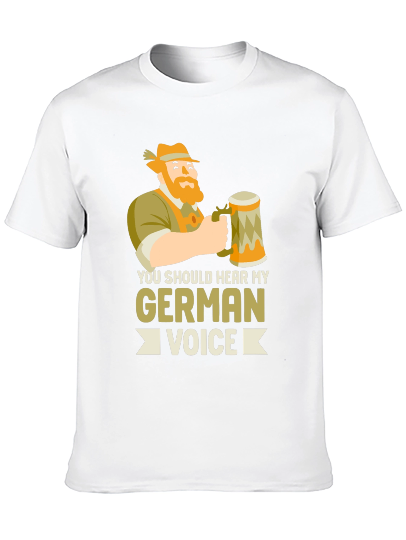 German Voice Black Graphic Tee