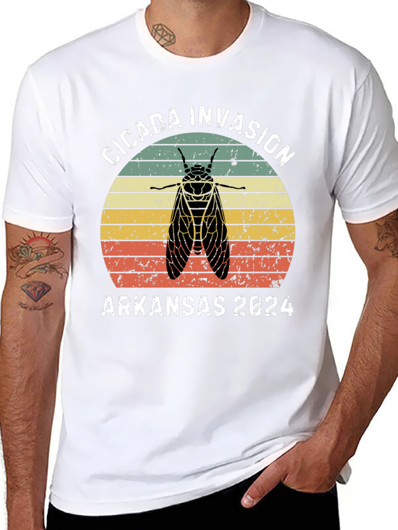 Cicada Invasion Arkansas 2024 T-Shirt
