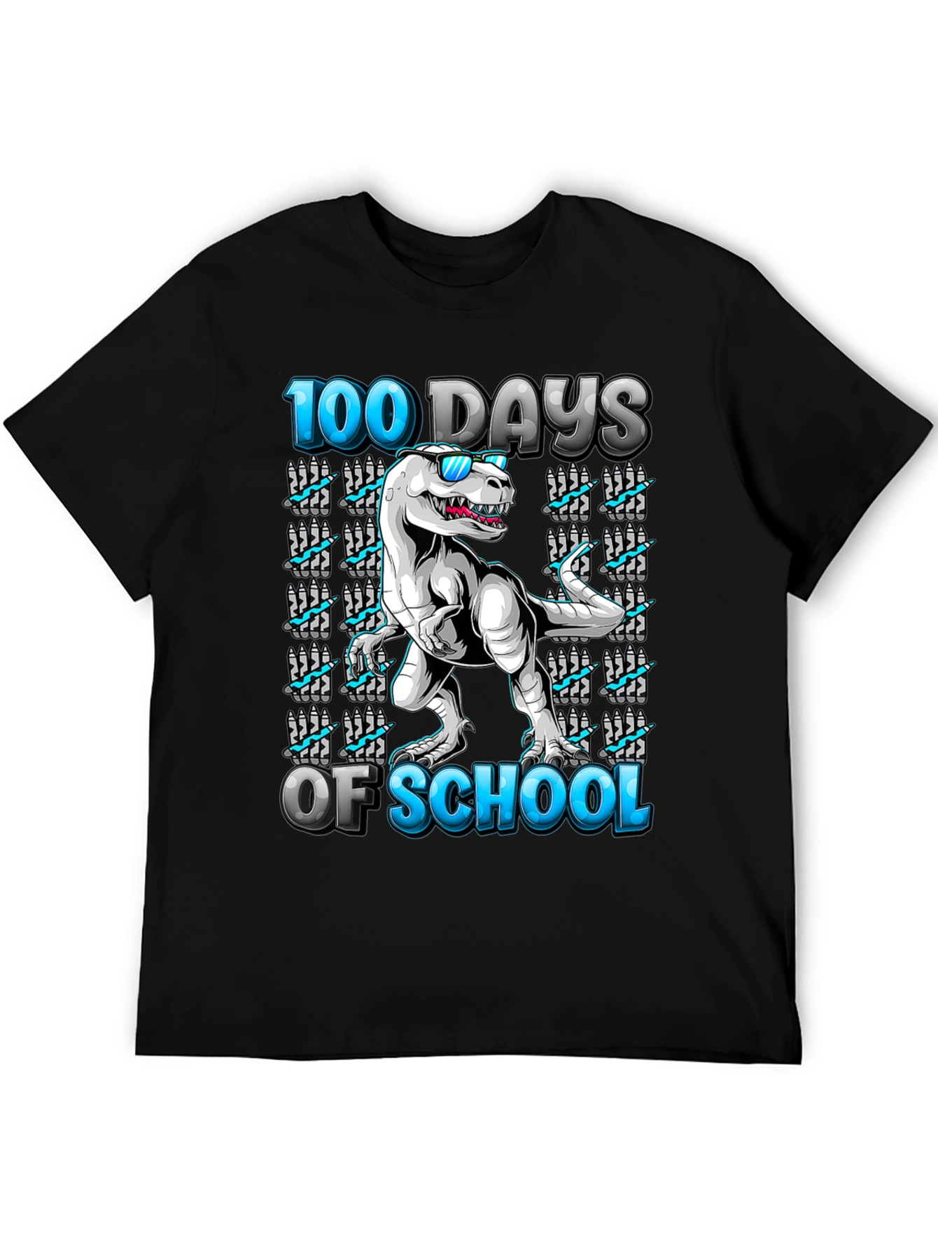 100 Days of School Dinosaur T-Shirt