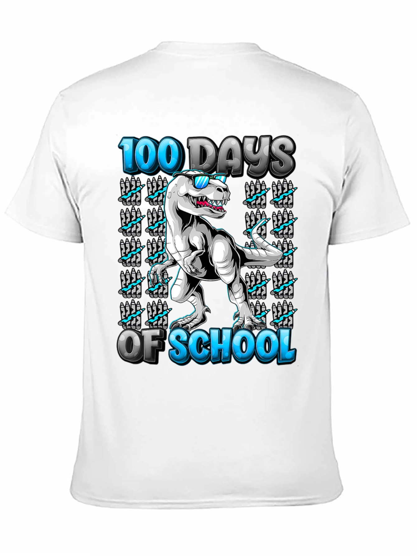 100 Days of School Dinosaur T-Shirt