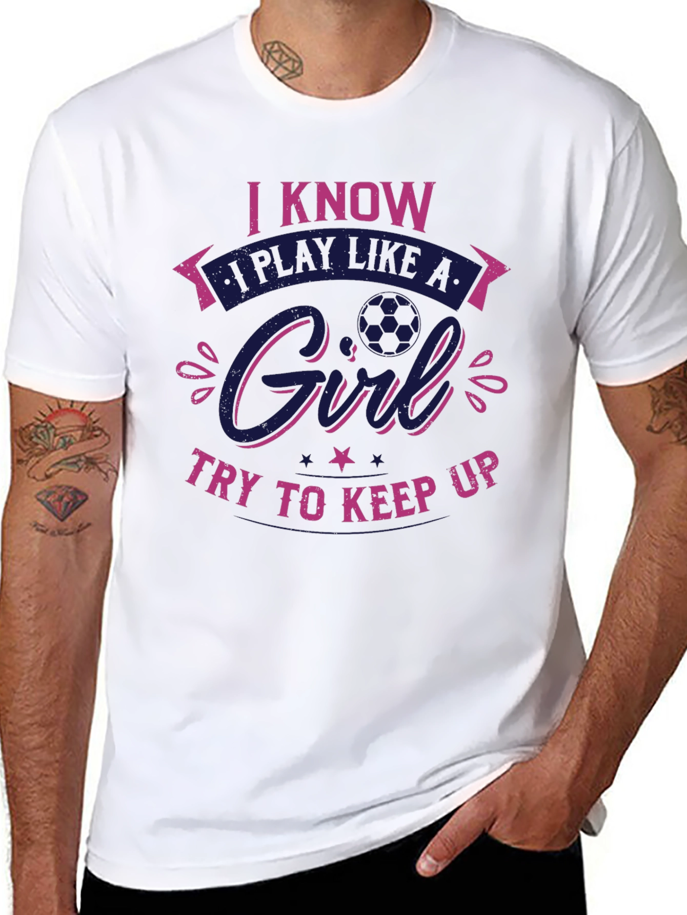 I Know I Play Like a Girl T-Shirt